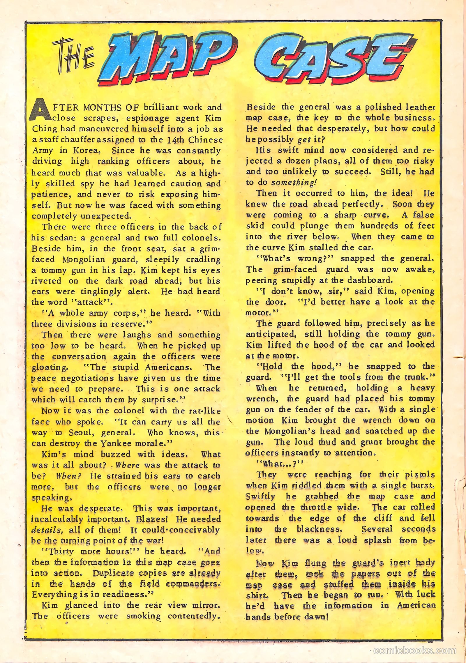 Spy-Hunters #23 (1953) — page 24 of 36