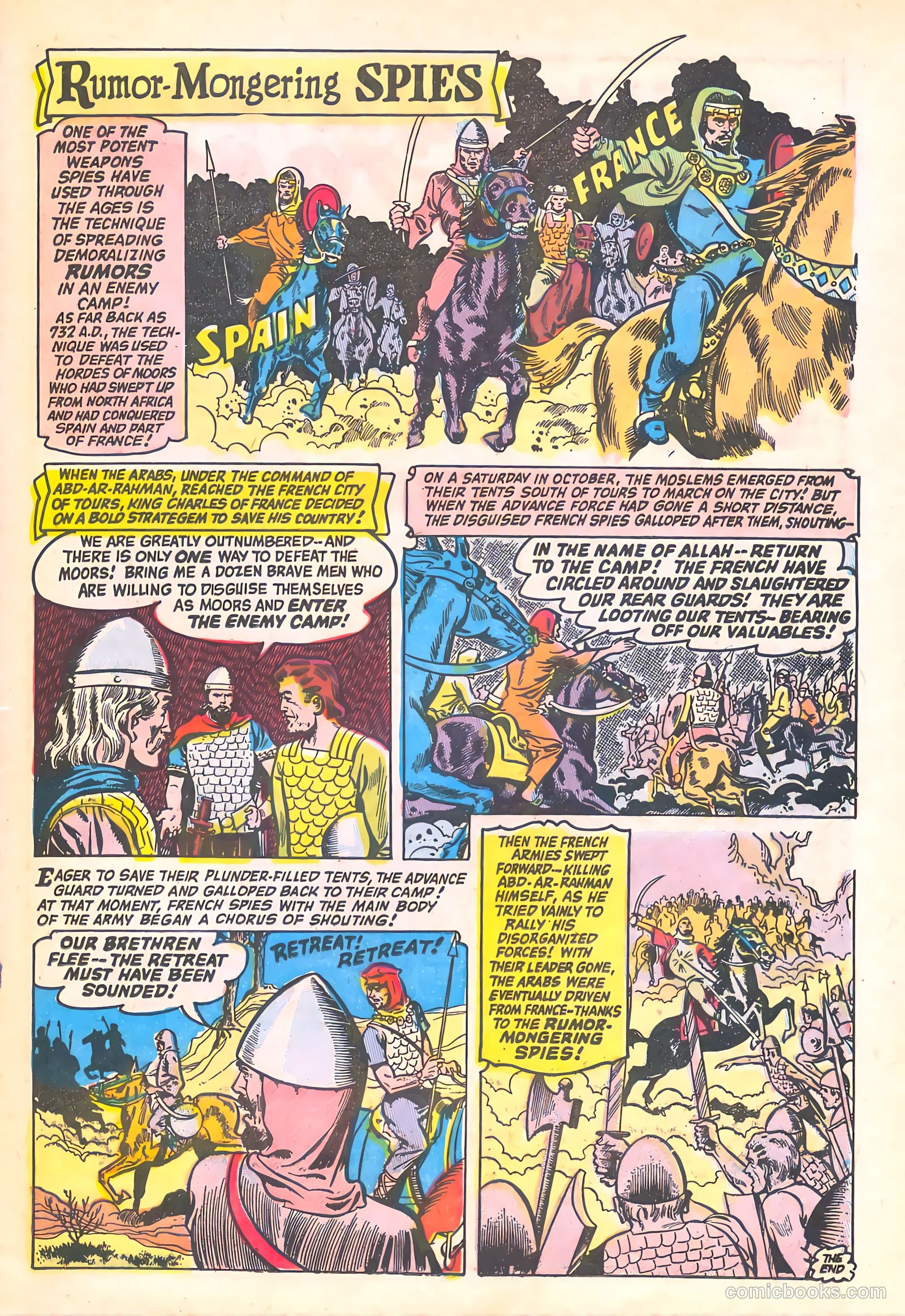 Spy-Hunters #23 (1953) — page 25 of 36