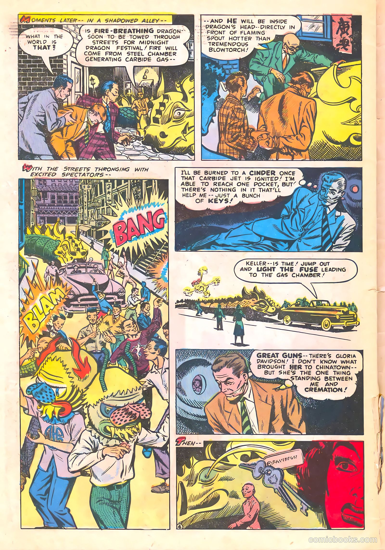 Spy-Hunters #23 (1953) — page 30 of 36