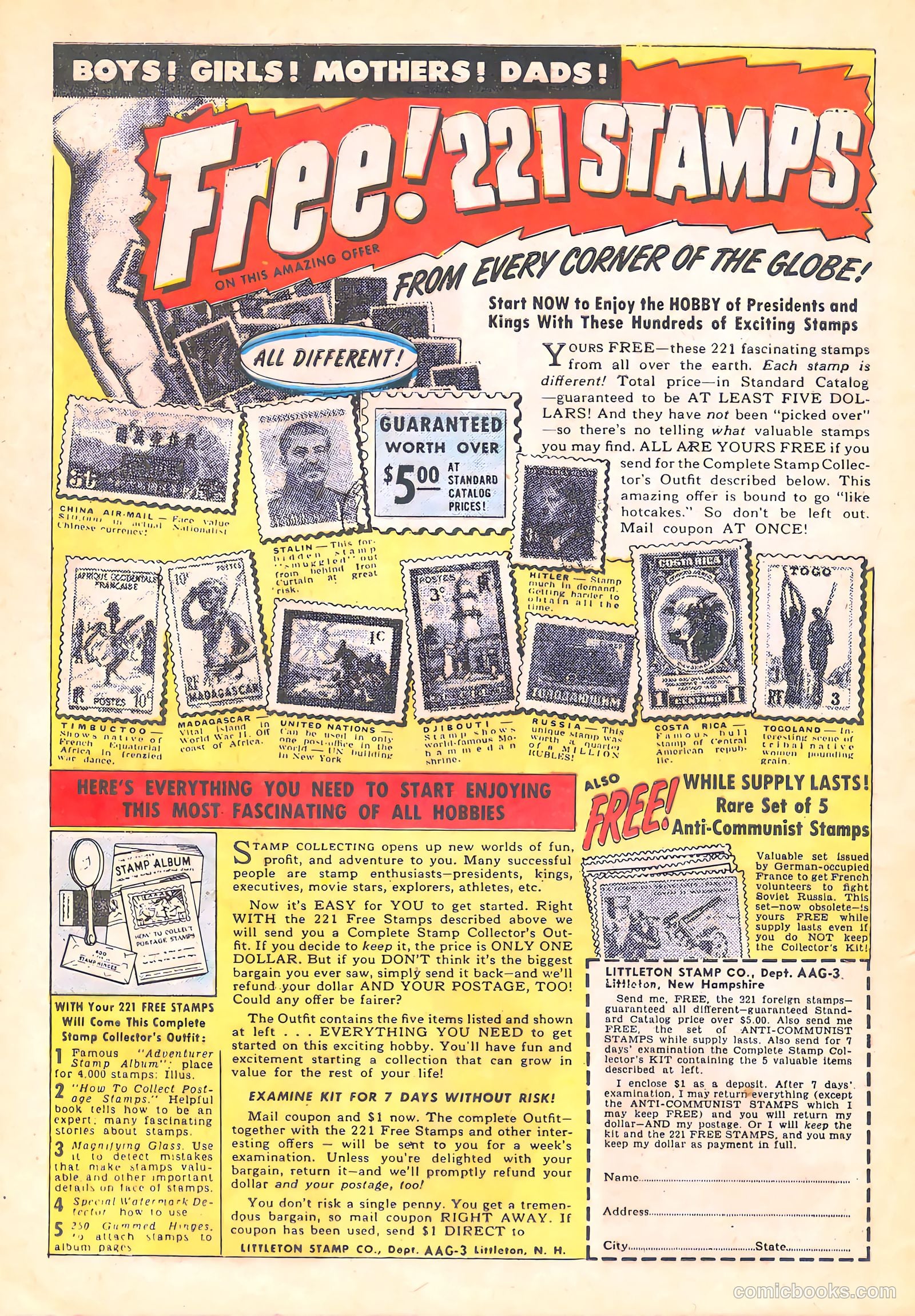 Spy-Hunters #23 (1953) — page 34 of 36