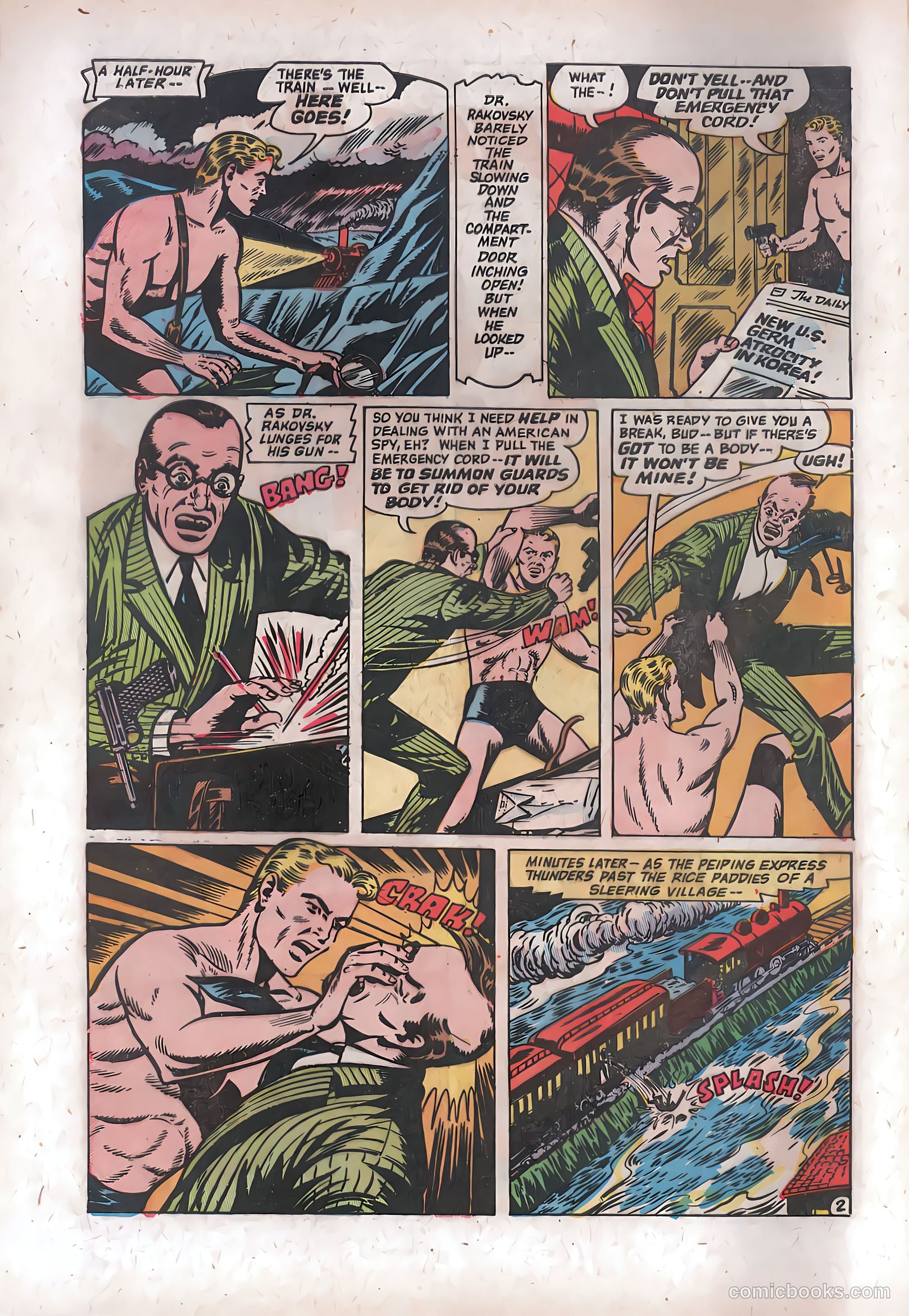 Spy-Hunters #24 (1953) — page 4 of 35