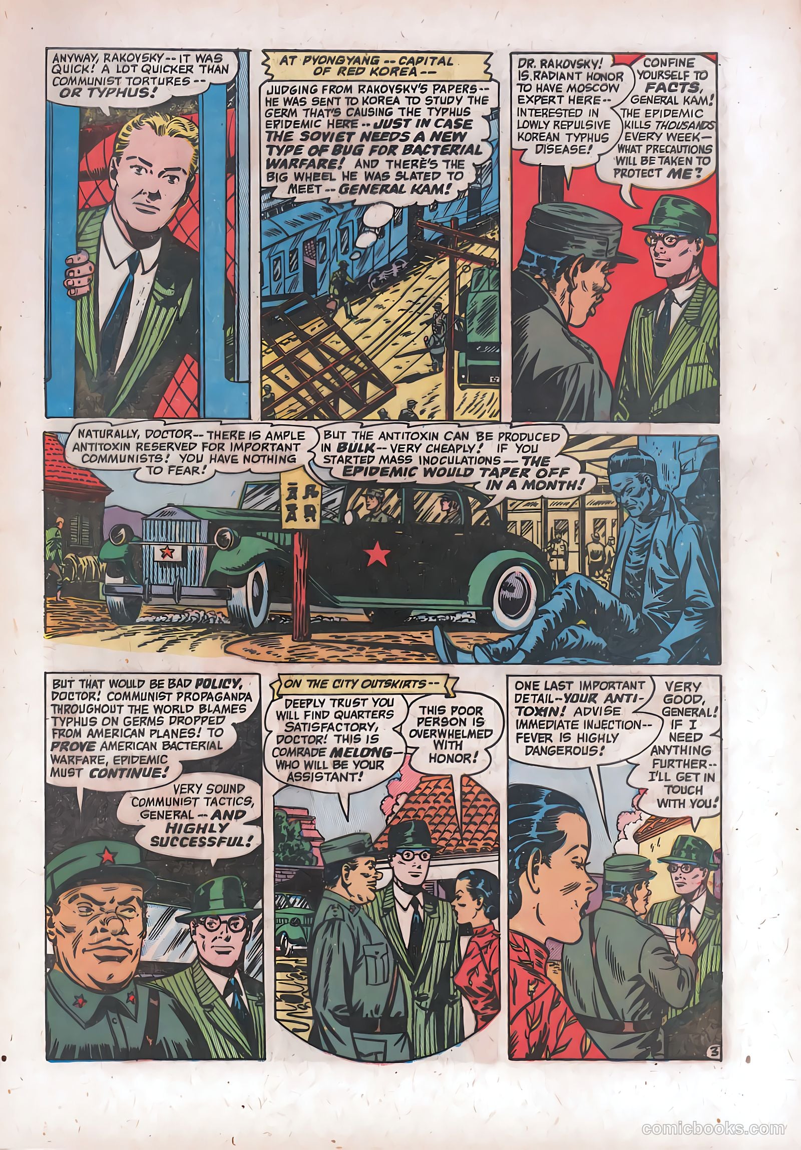 Spy-Hunters #24 (1953) — page 5 of 35