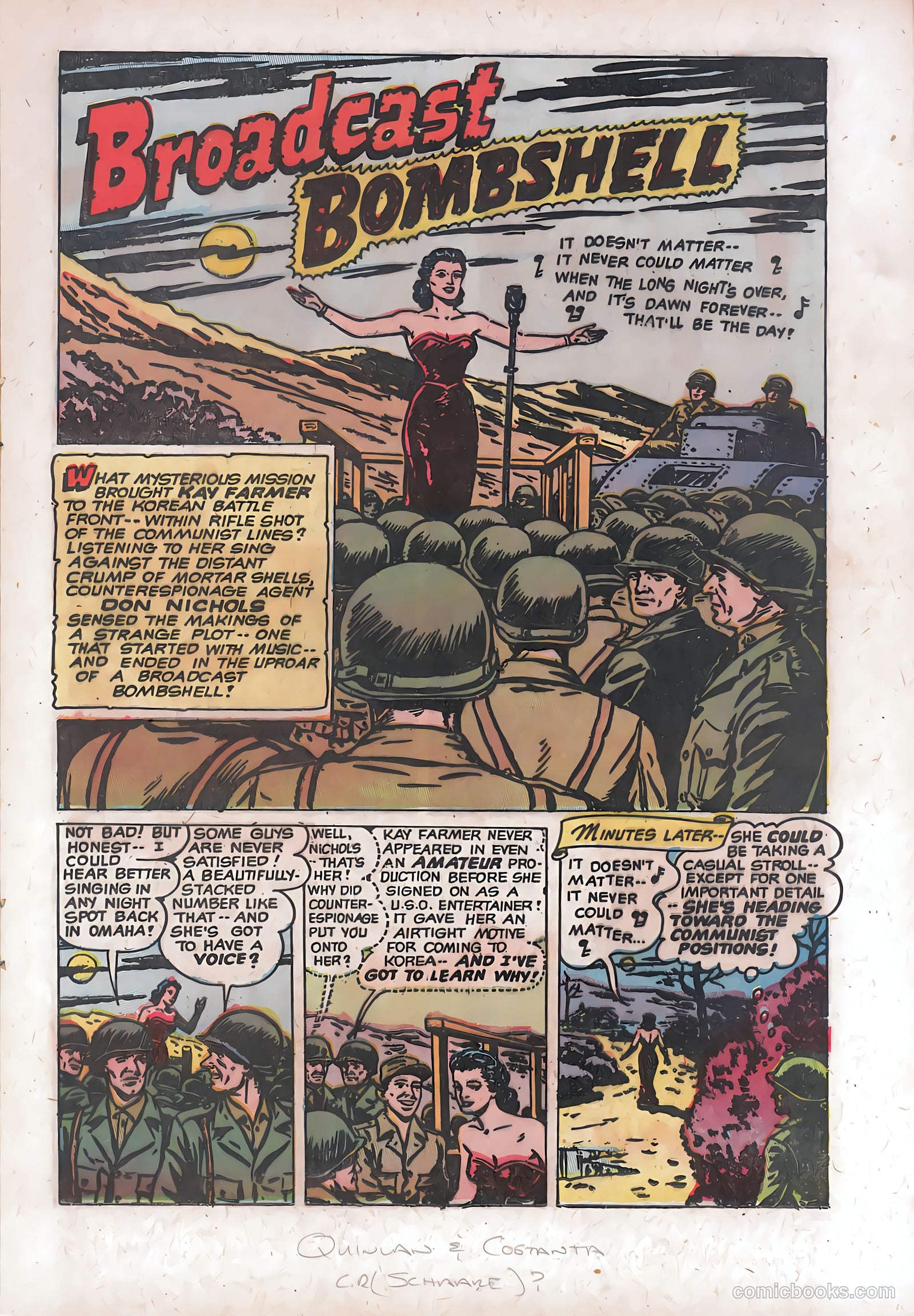 Spy-Hunters #24 (1953) — page 13 of 35