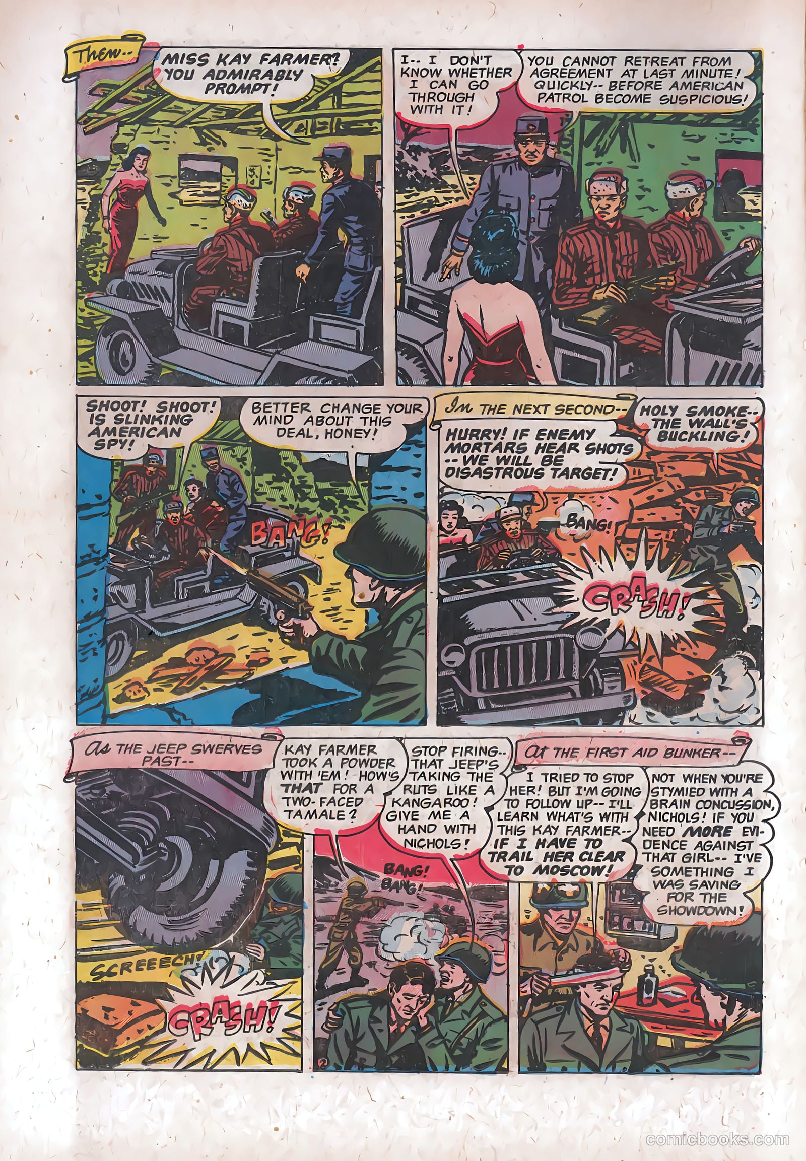 Spy-Hunters #24 (1953) — page 14 of 35