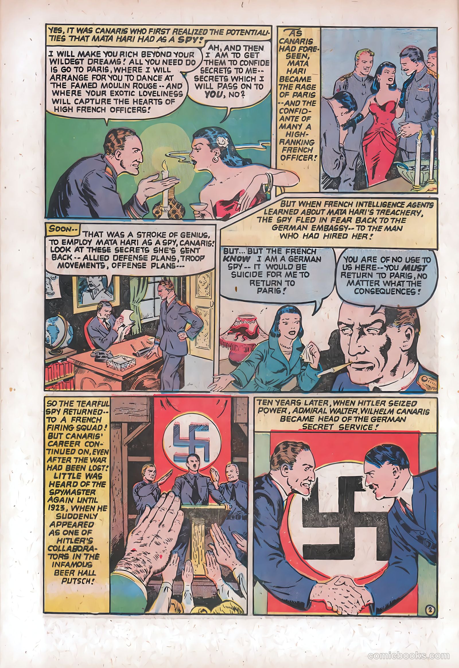 Spy-Hunters #24 (1953) — page 22 of 35