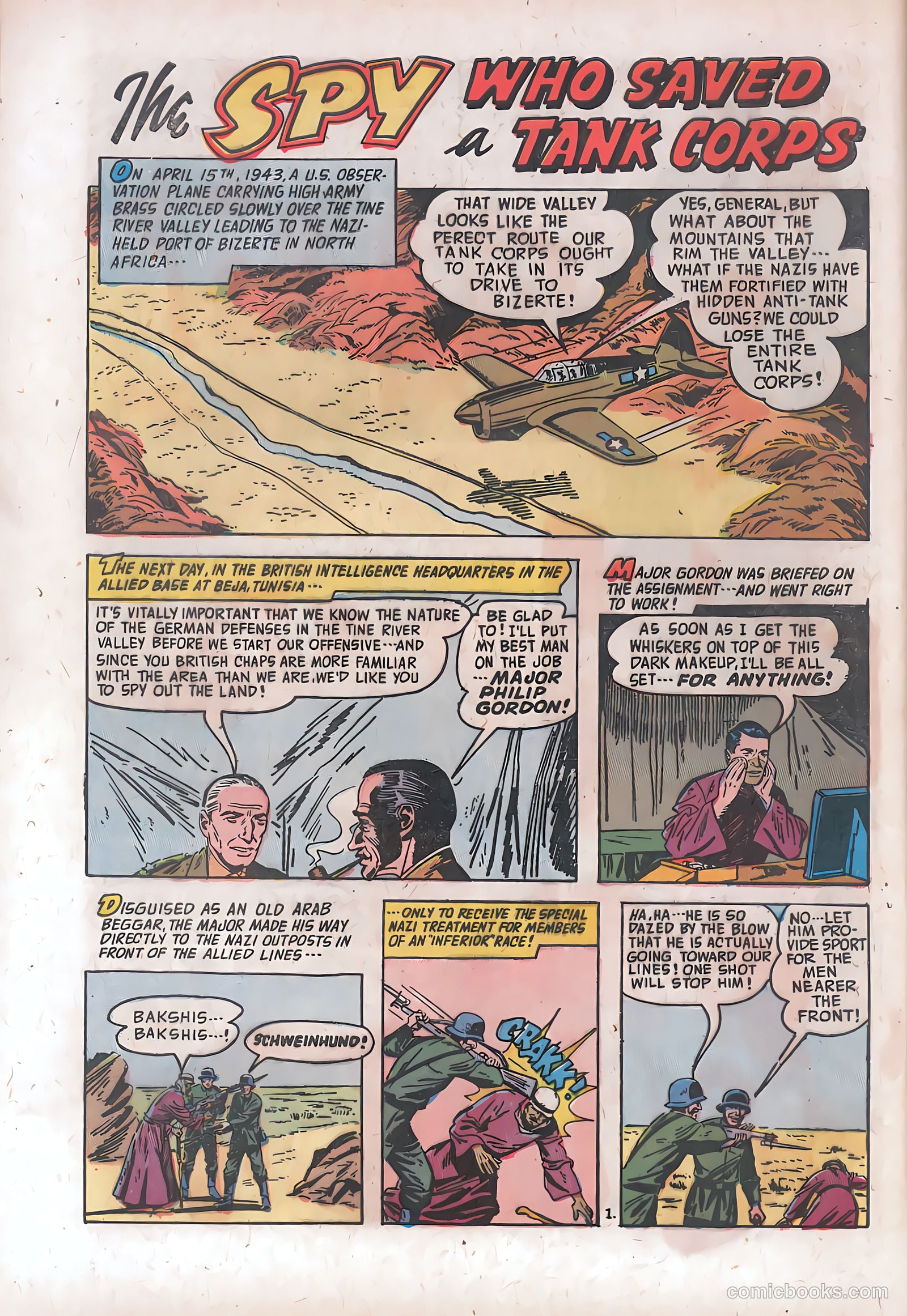 Spy-Hunters #24 (1953) — page 32 of 35