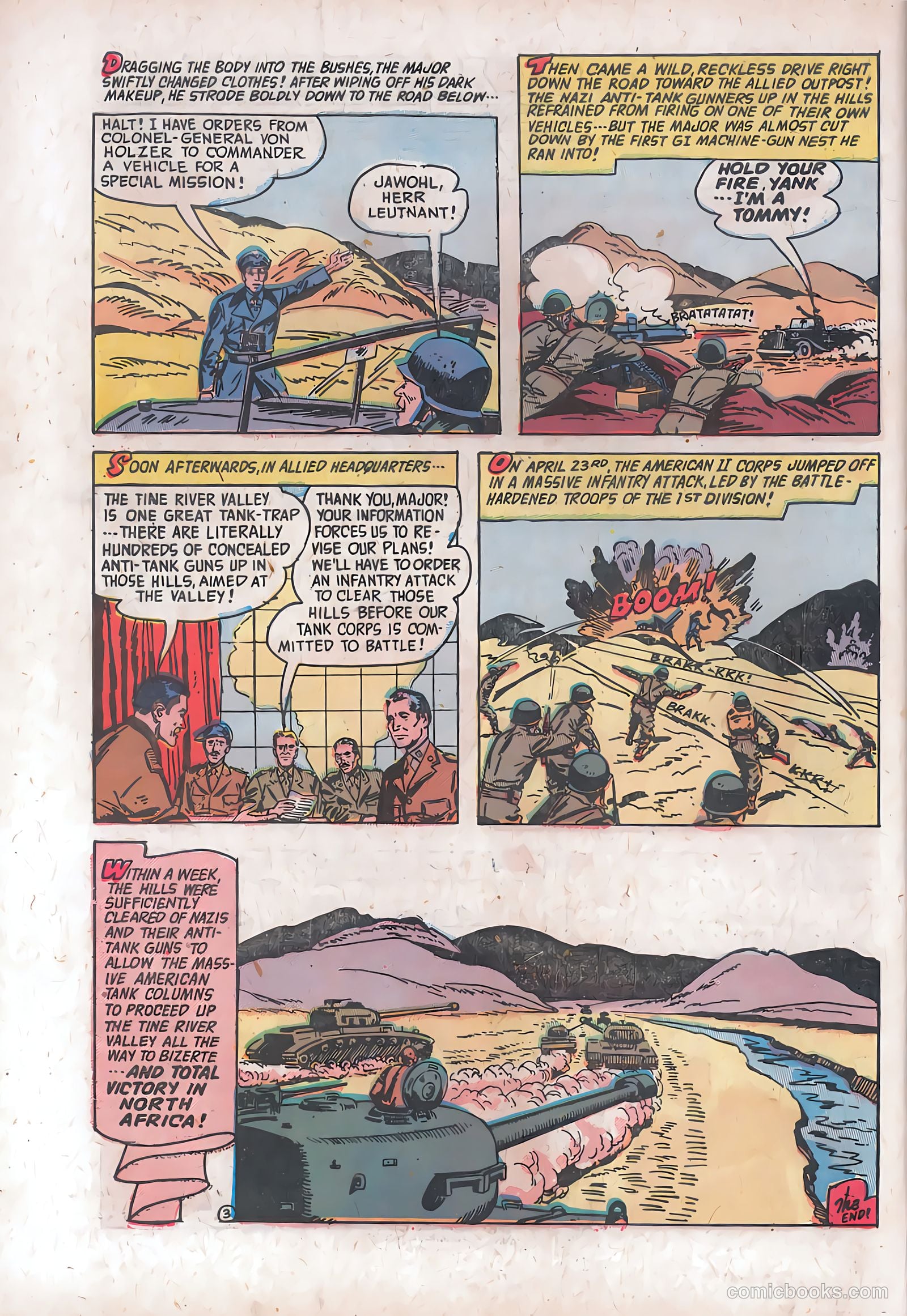 Spy-Hunters #24 (1953) — page 34 of 35