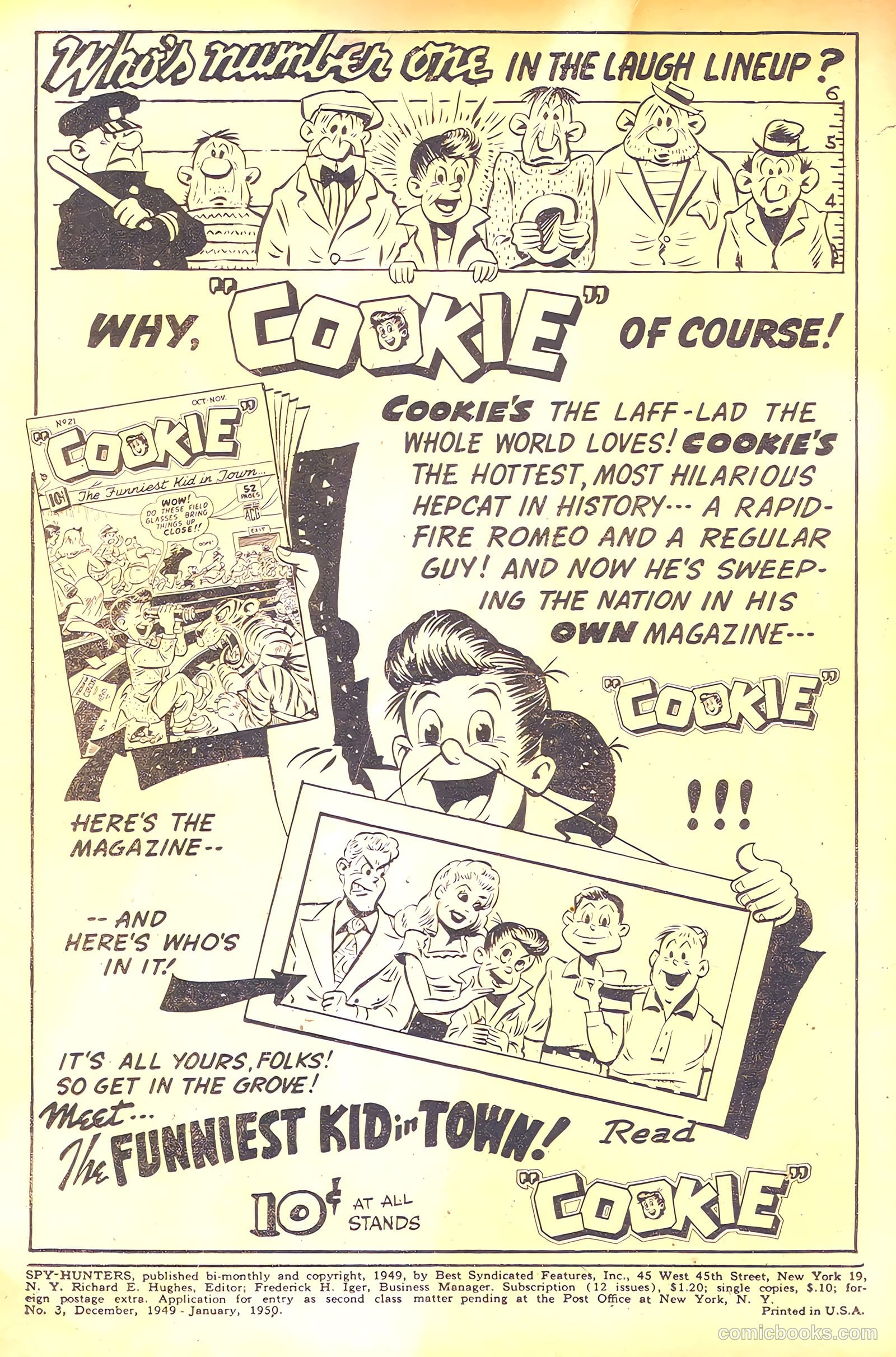 Spy-Hunters #3 (1949) — page 2 of 52