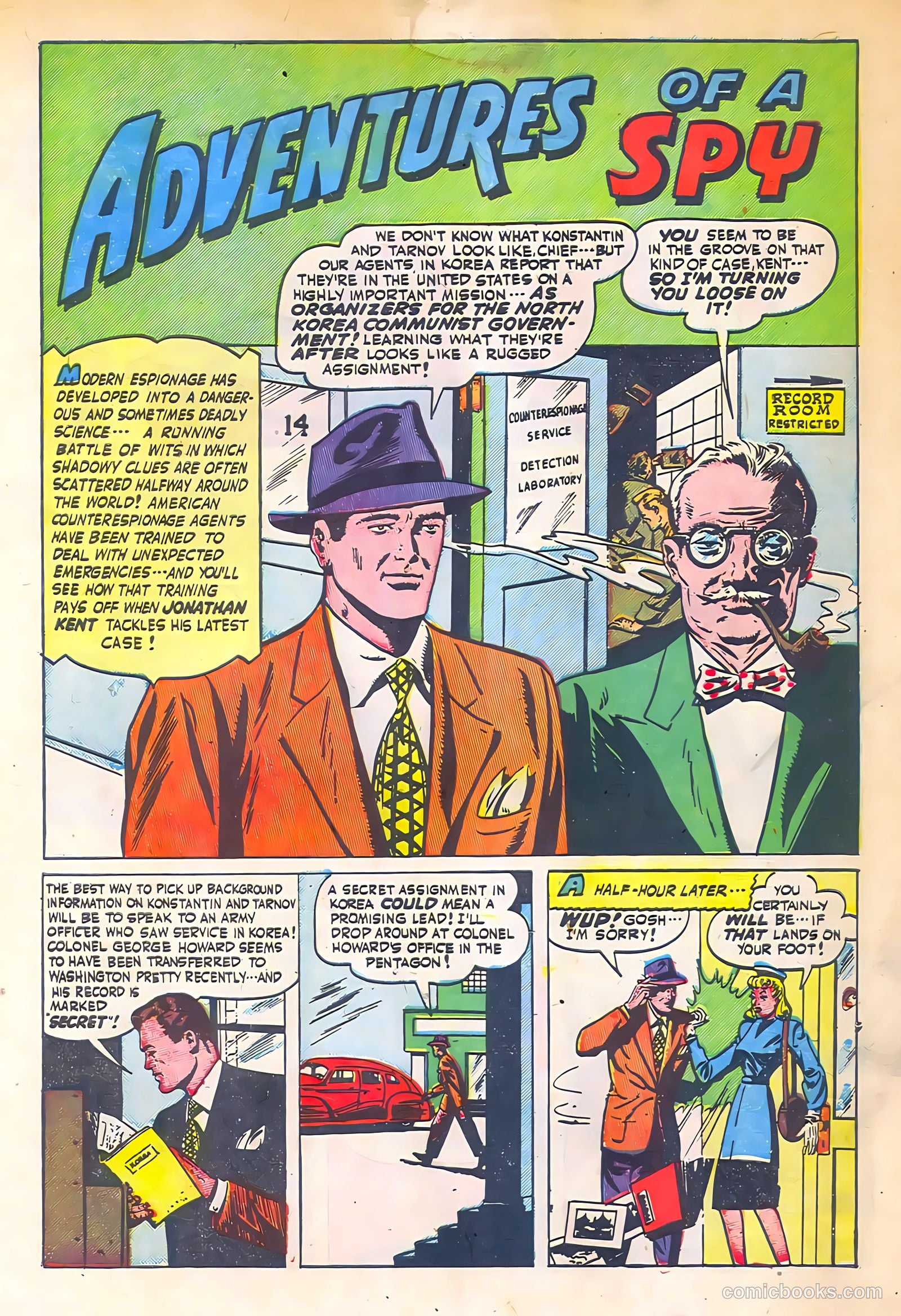 Spy-Hunters #3 (1949) — page 3 of 52
