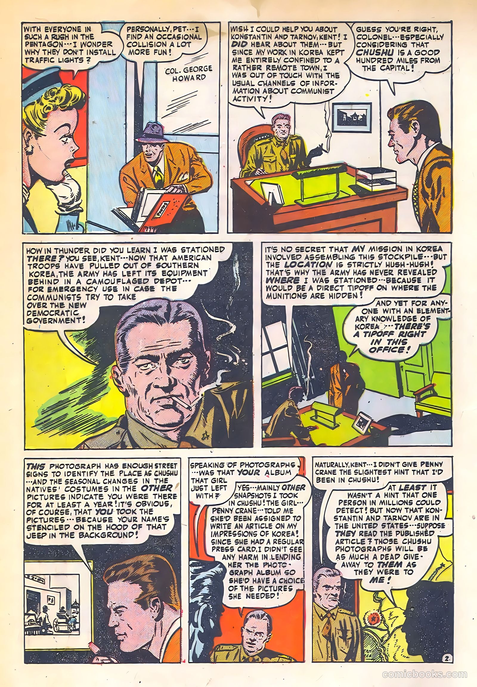 Spy-Hunters #3 (1949) — page 4 of 52