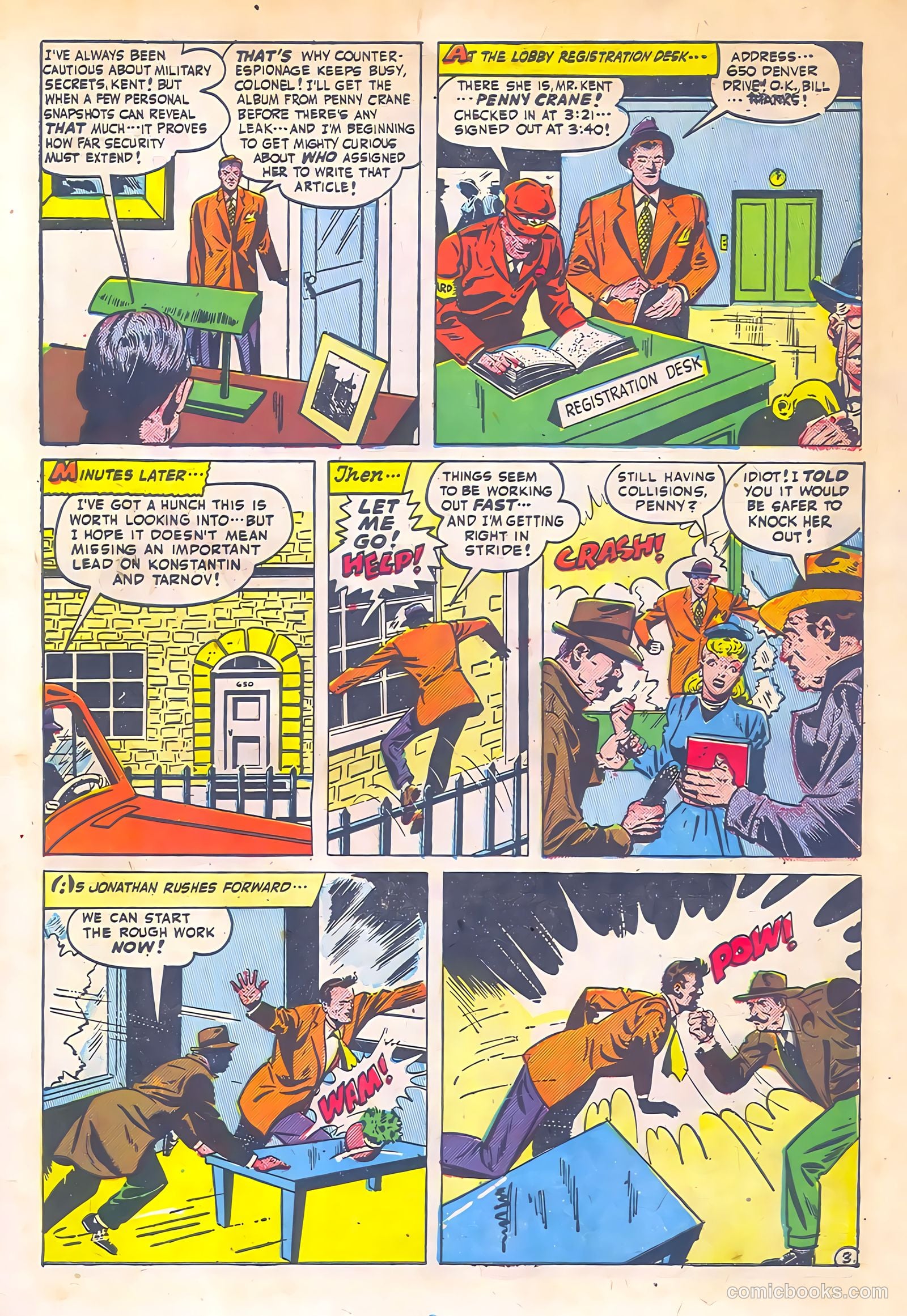 Spy-Hunters #3 (1949) — page 5 of 52
