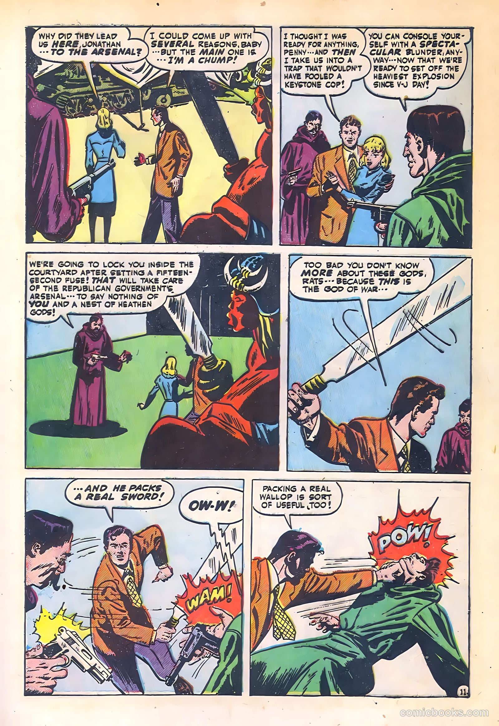 Spy-Hunters #3 (1949) — page 13 of 52
