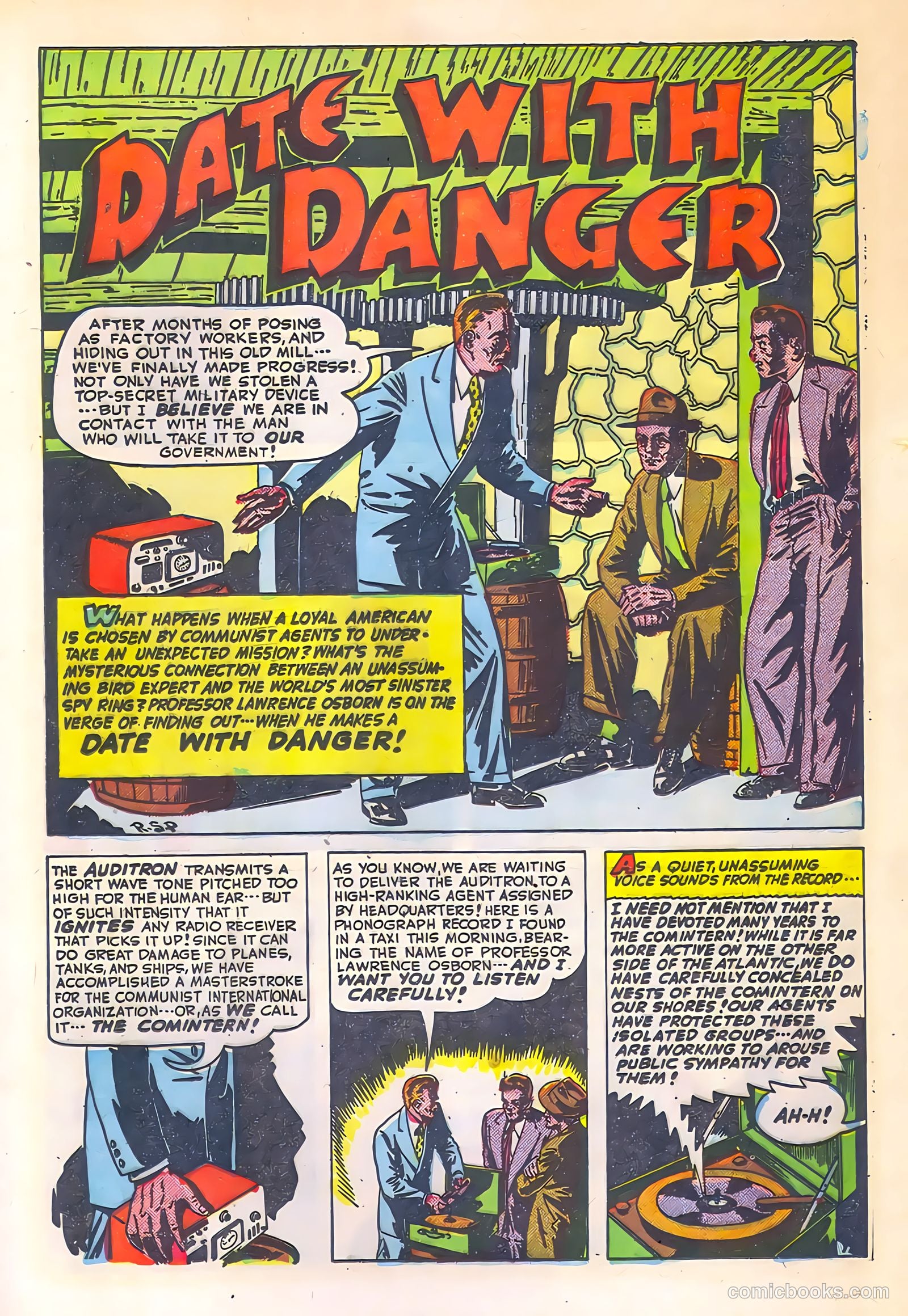 Spy-Hunters #3 (1949) — page 17 of 52