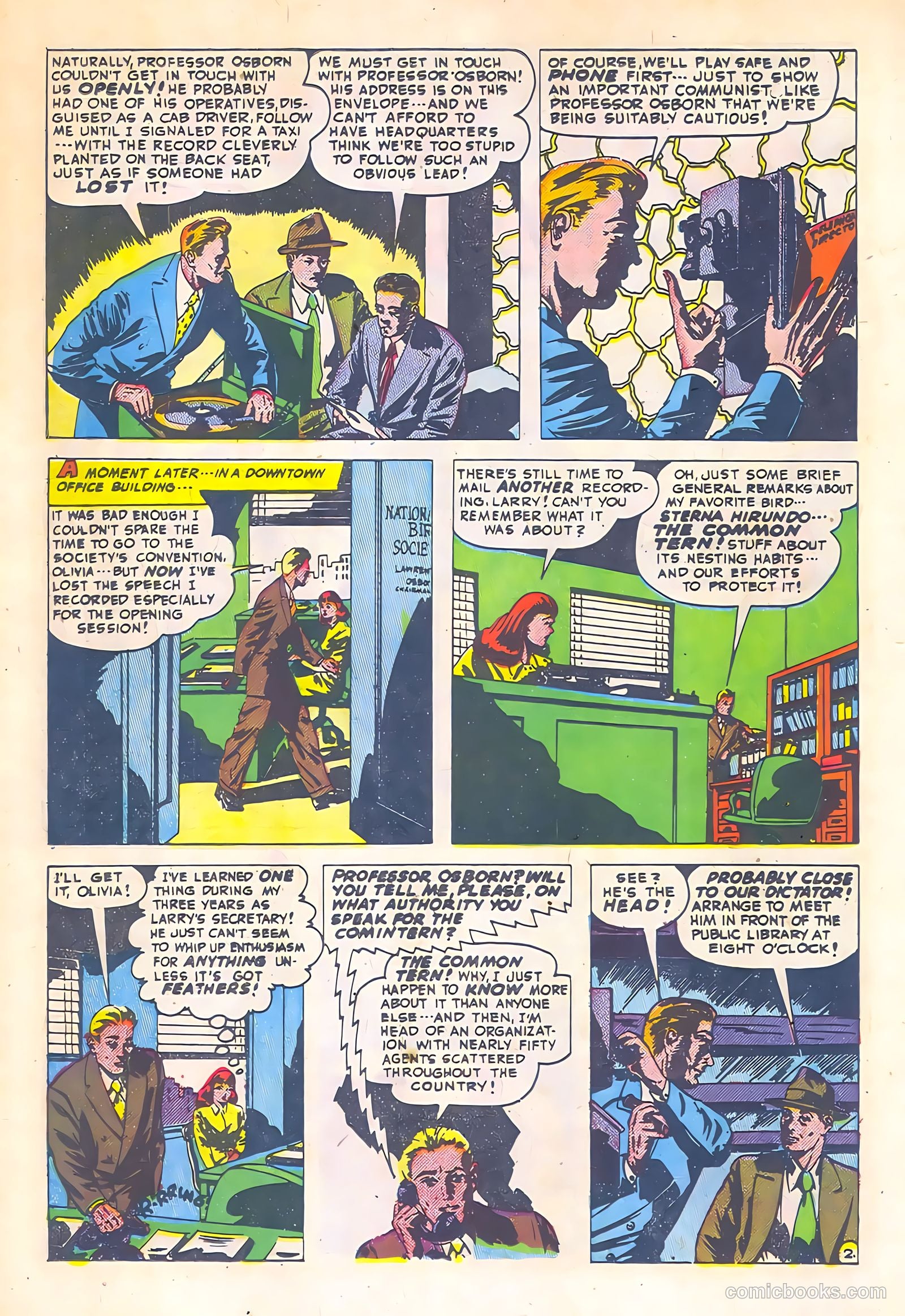 Spy-Hunters #3 (1949) — page 18 of 52