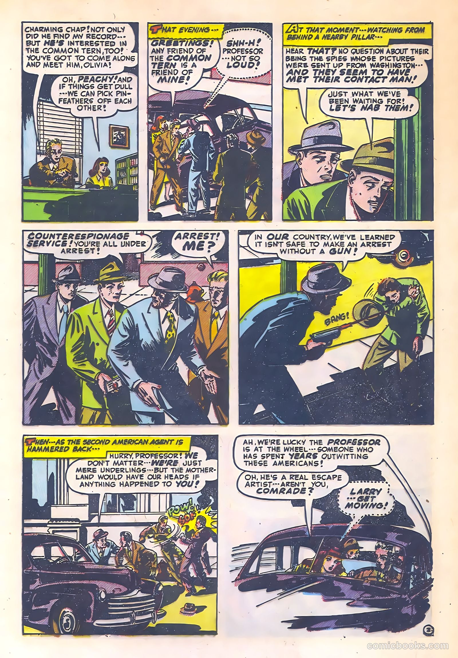 Spy-Hunters #3 (1949) — page 19 of 52