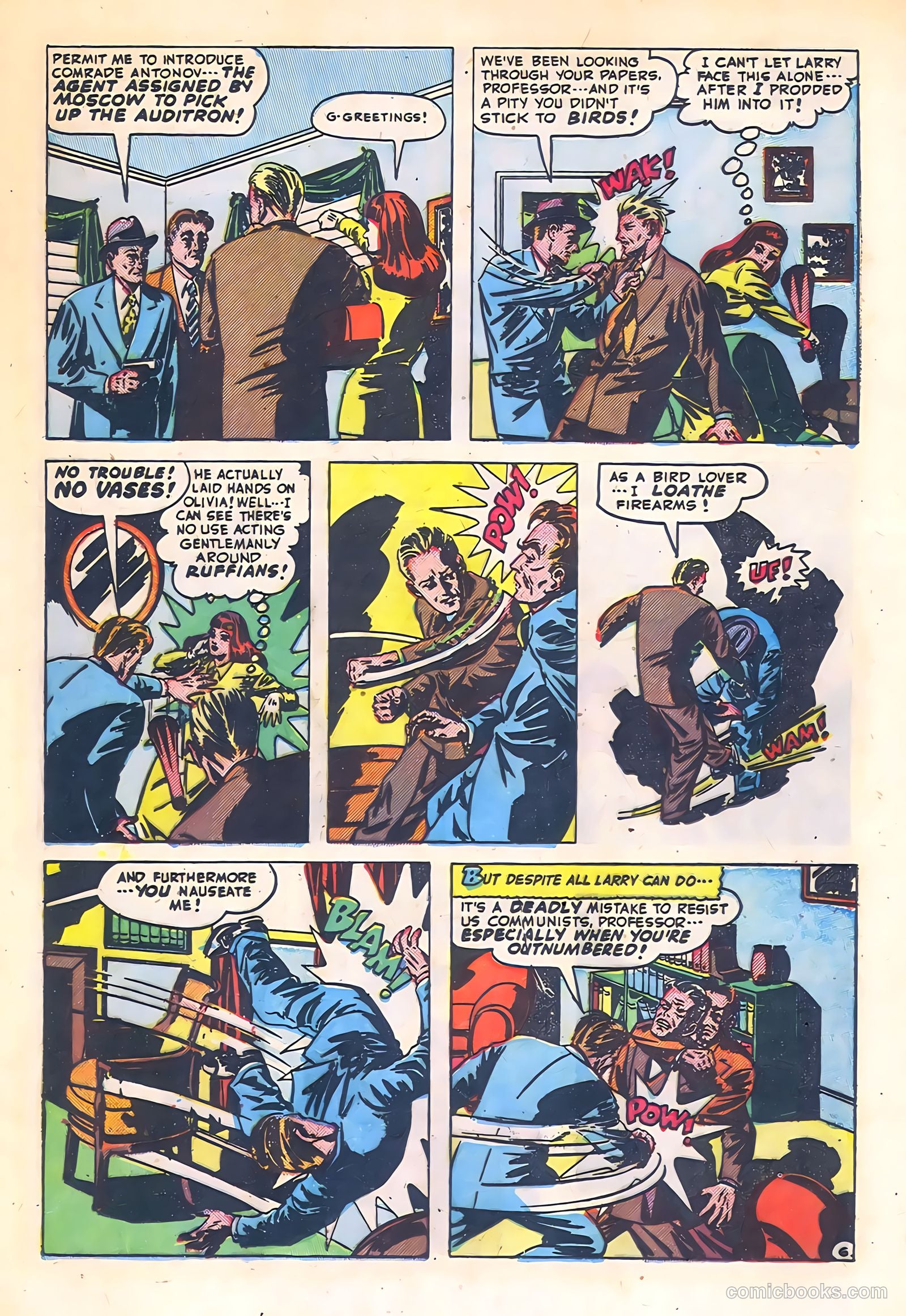 Spy-Hunters #3 (1949) — page 22 of 52