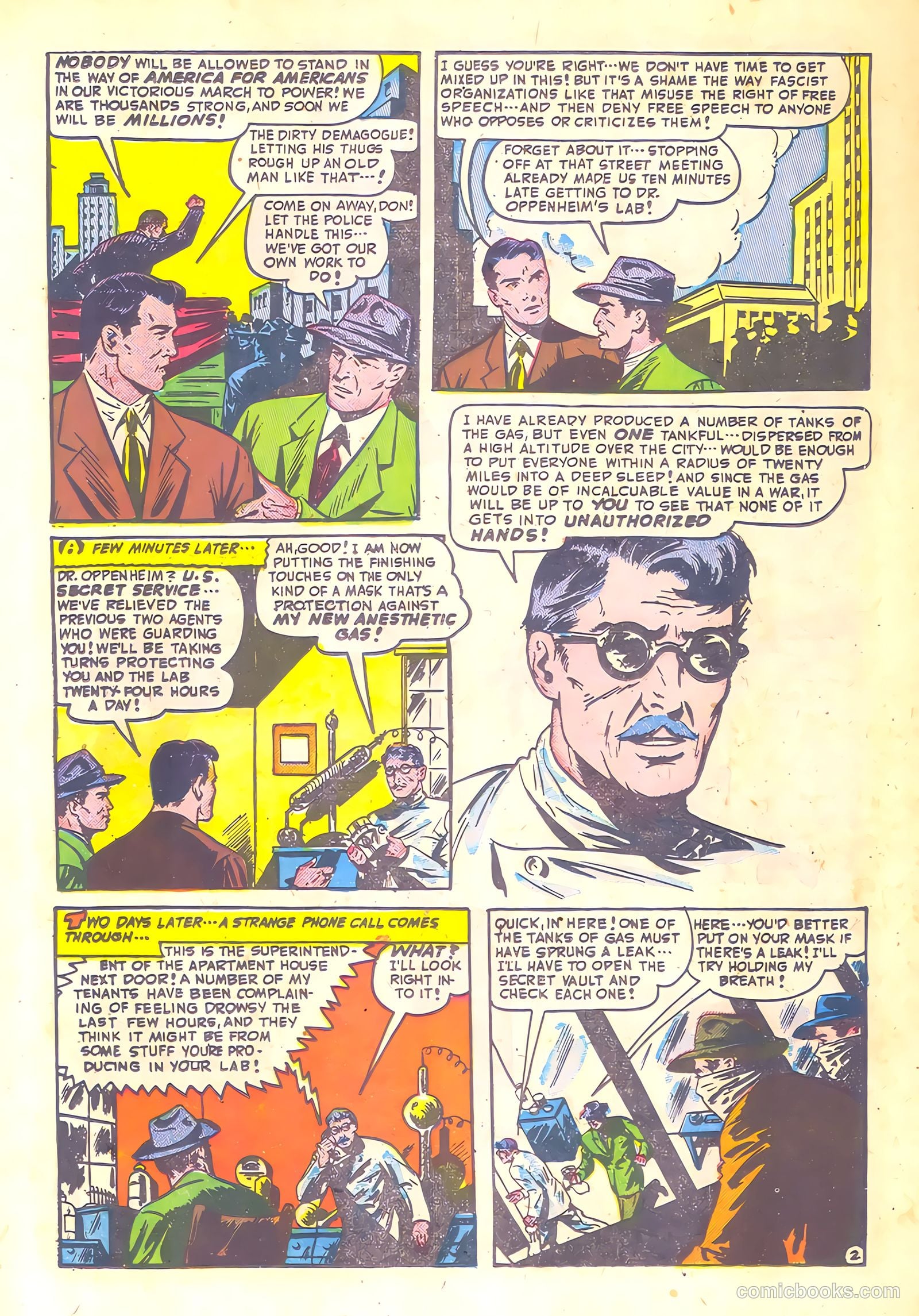 Spy-Hunters #3 (1949) — page 29 of 52