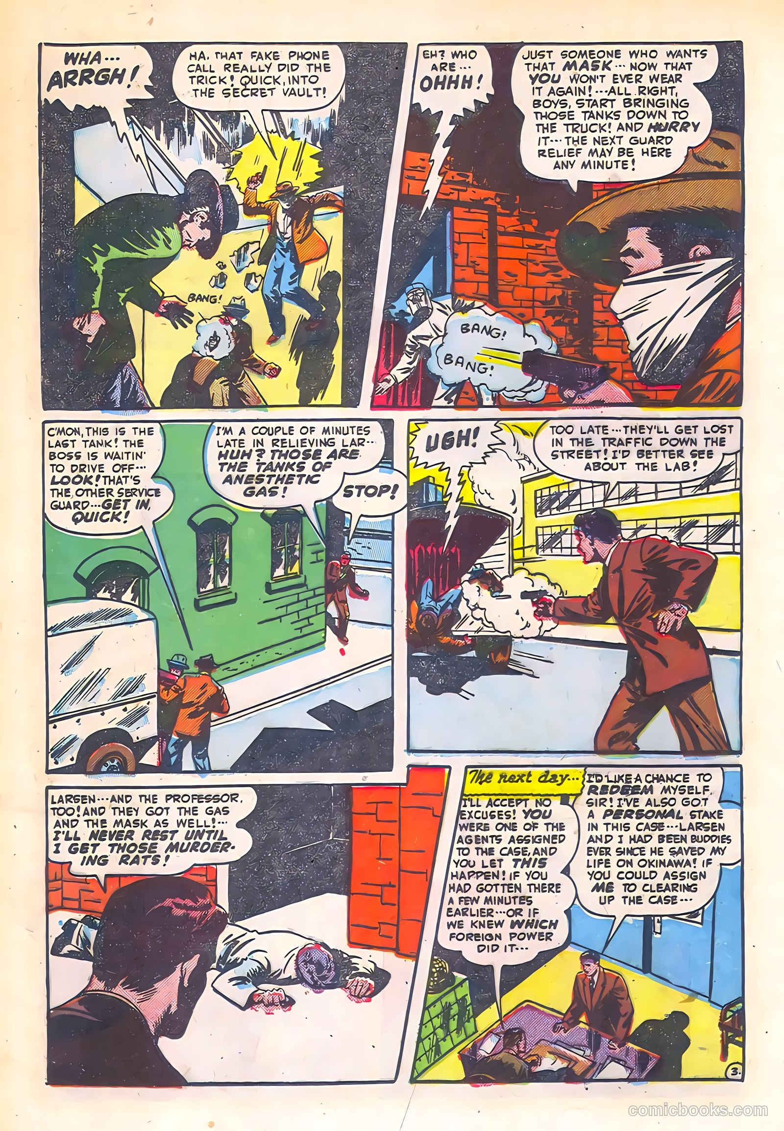 Spy-Hunters #3 (1949) — page 30 of 52