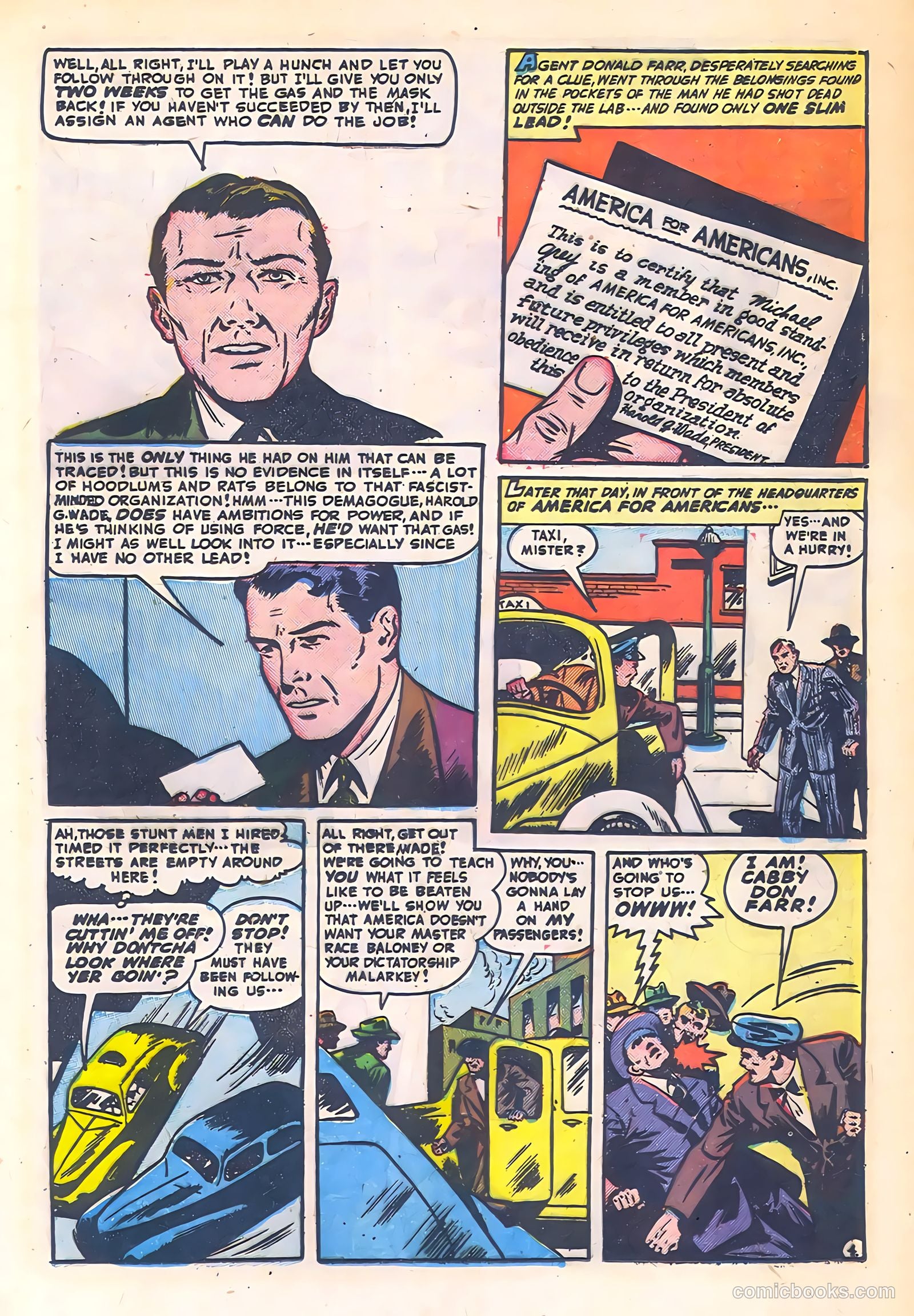 Spy-Hunters #3 (1949) — page 31 of 52