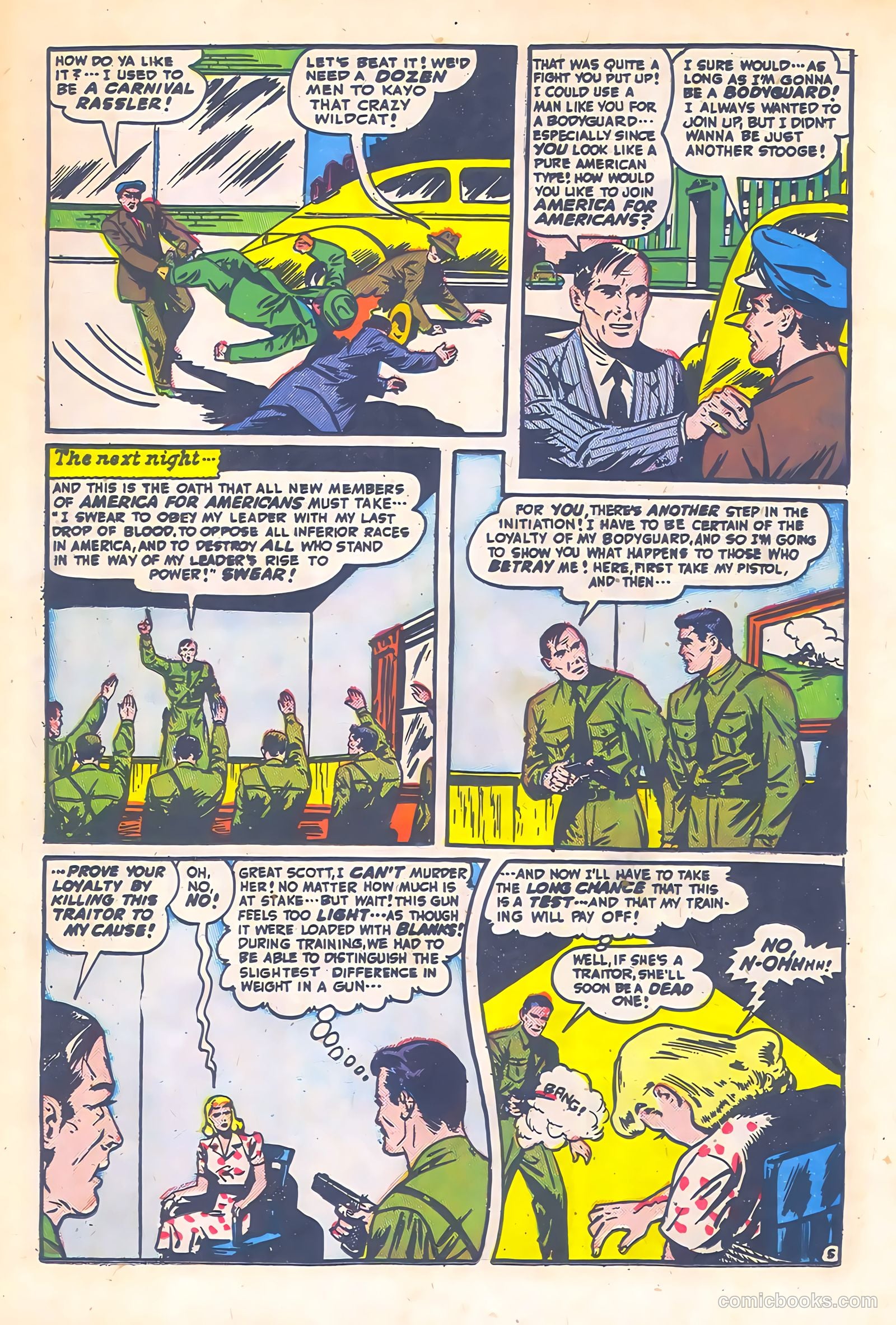 Spy-Hunters #3 (1949) — page 32 of 52
