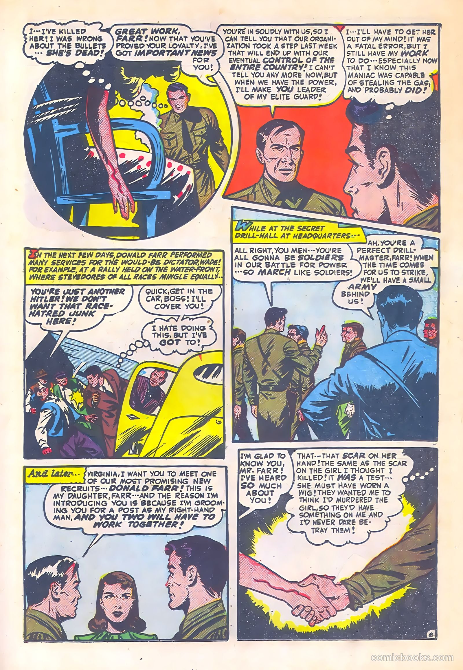 Spy-Hunters #3 (1949) — page 33 of 52