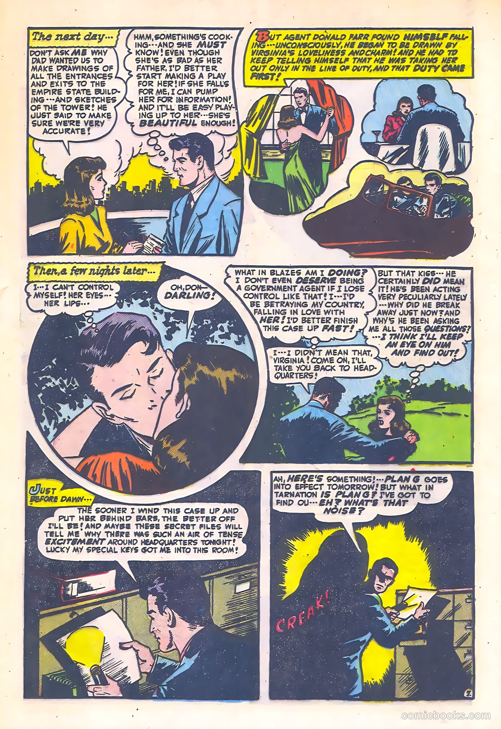 Spy-Hunters #3 (1949) — page 34 of 52