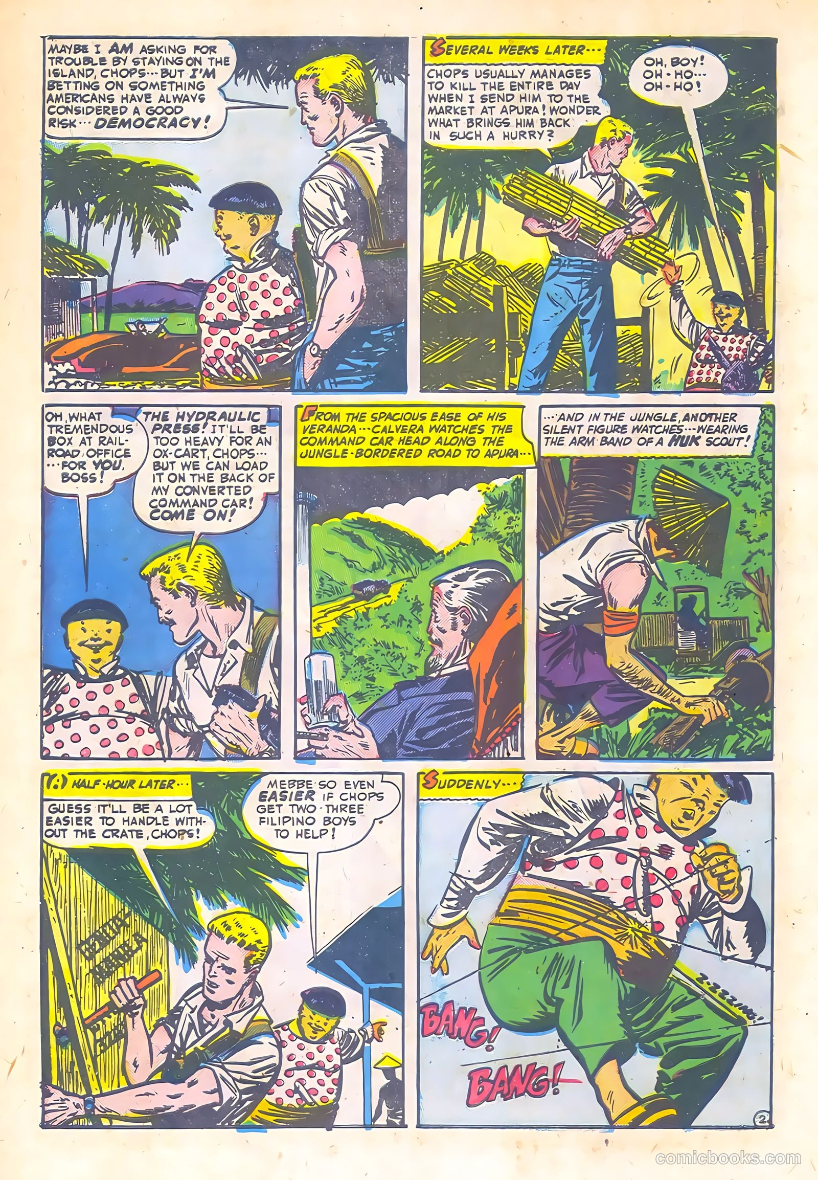 Spy-Hunters #3 (1949) — page 42 of 52