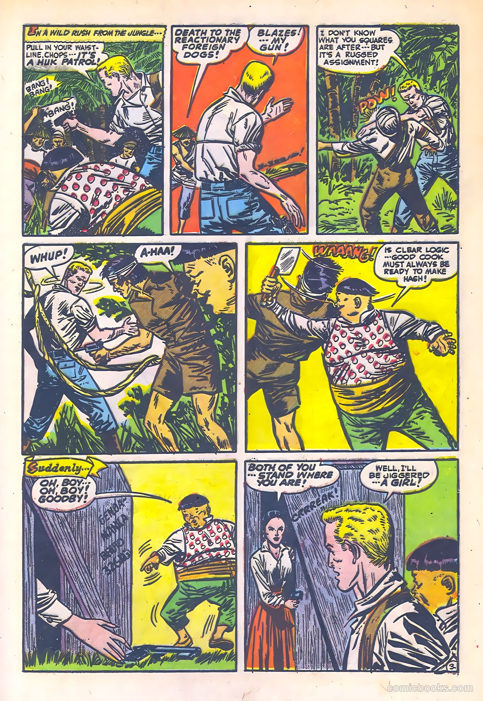 Spy-Hunters #3 (1949) — page 43 of 52