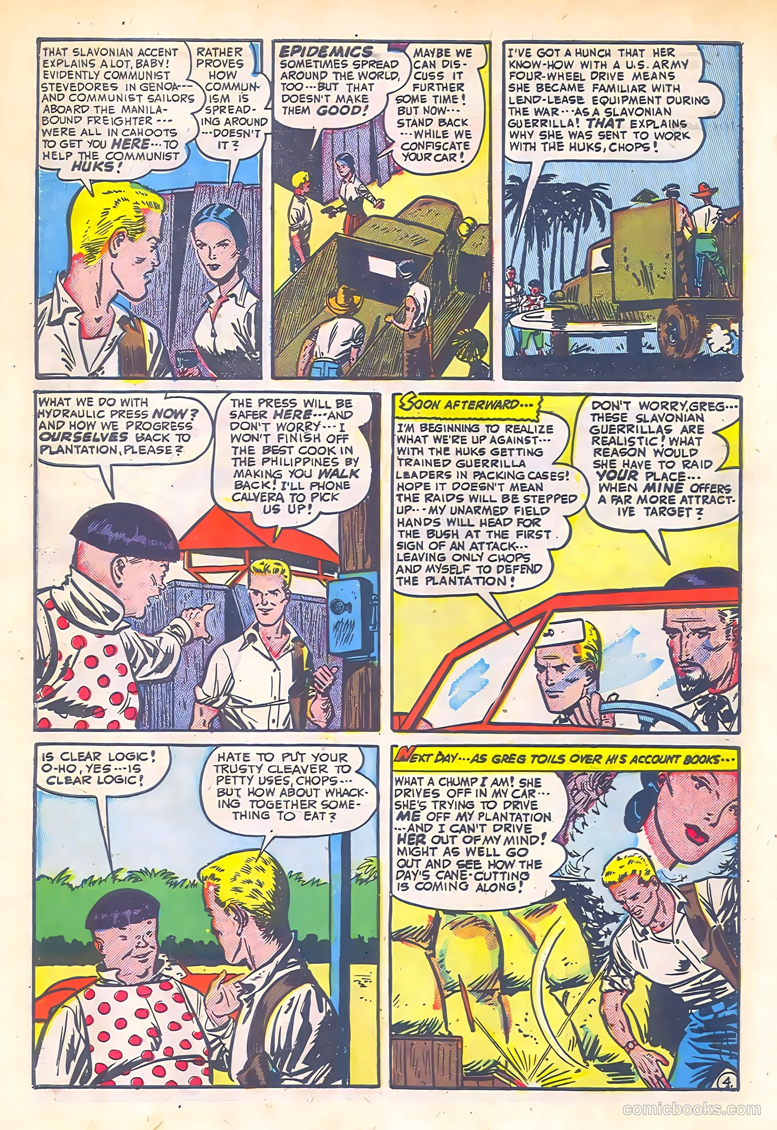 Spy-Hunters #3 (1949) — page 44 of 52