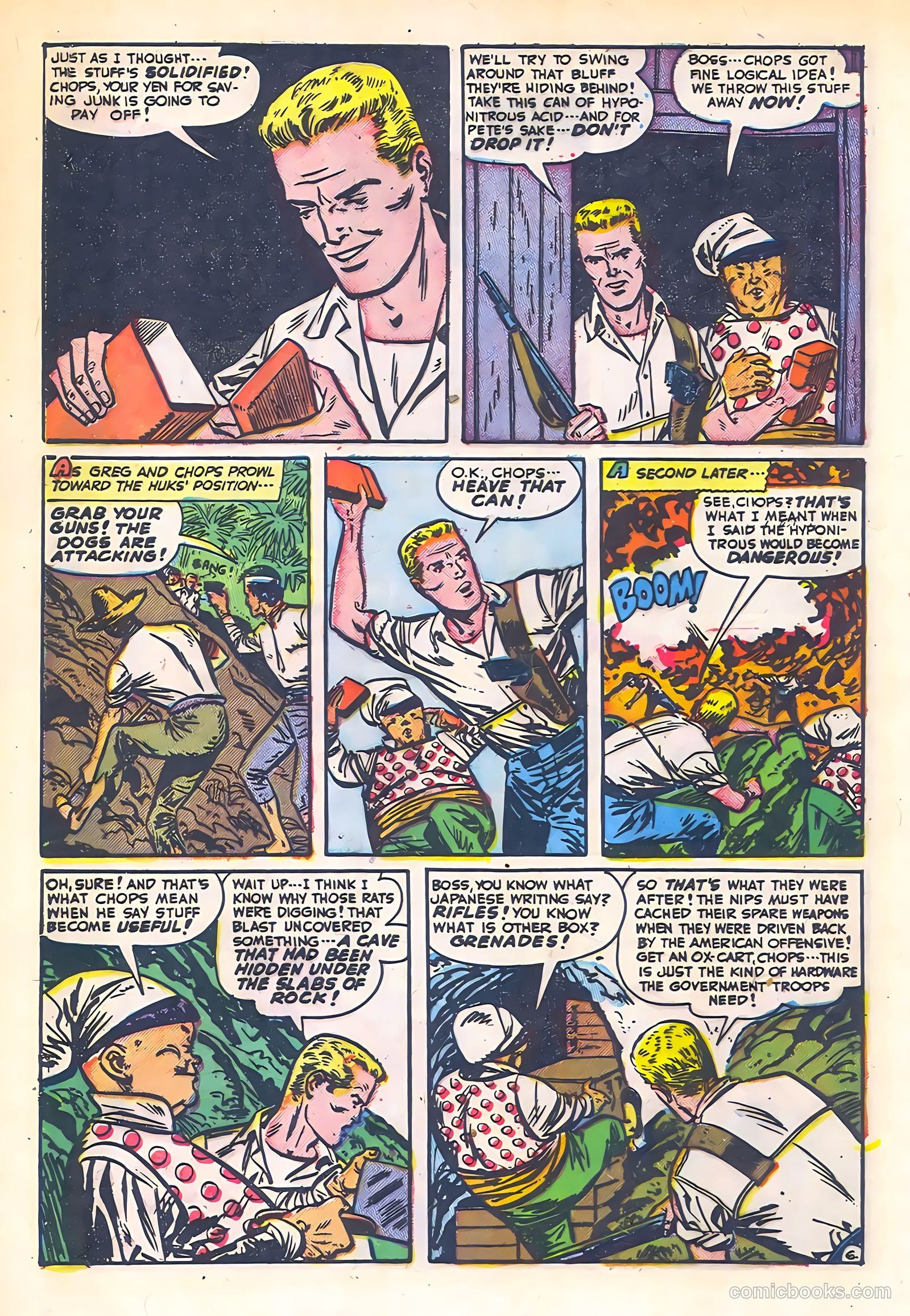 Spy-Hunters #3 (1949) — page 46 of 52