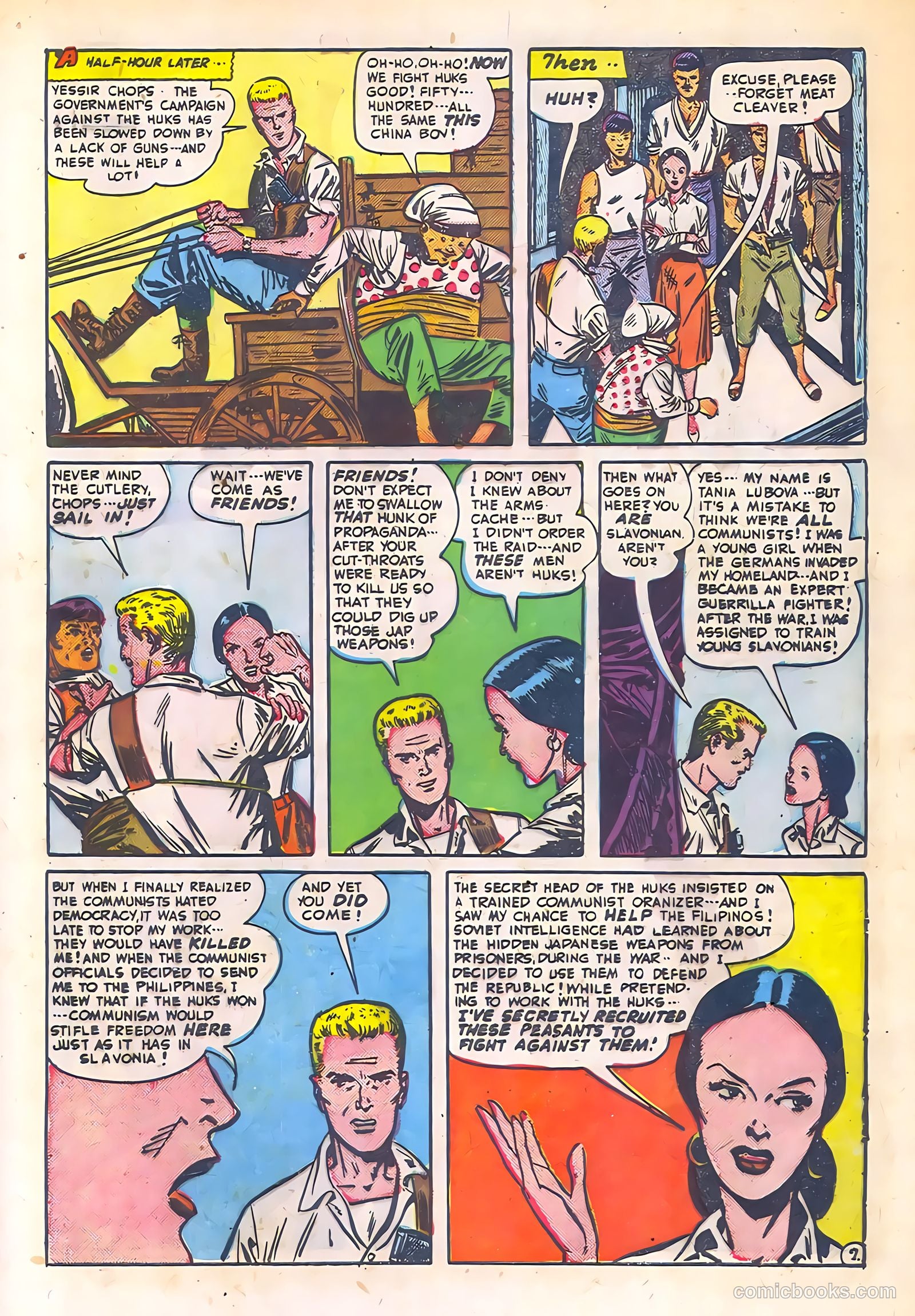Spy-Hunters #3 (1949) — page 47 of 52