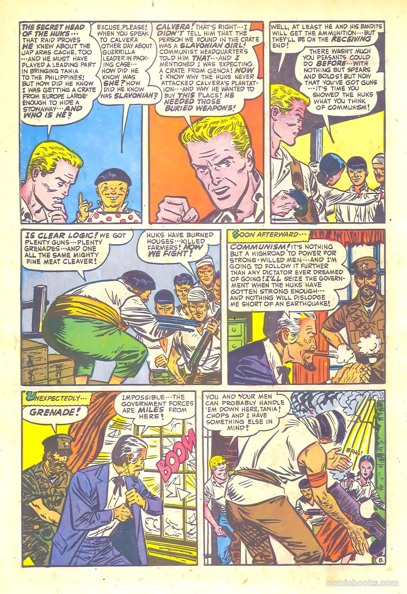 Spy-Hunters #3 (1949) — page 48 of 52