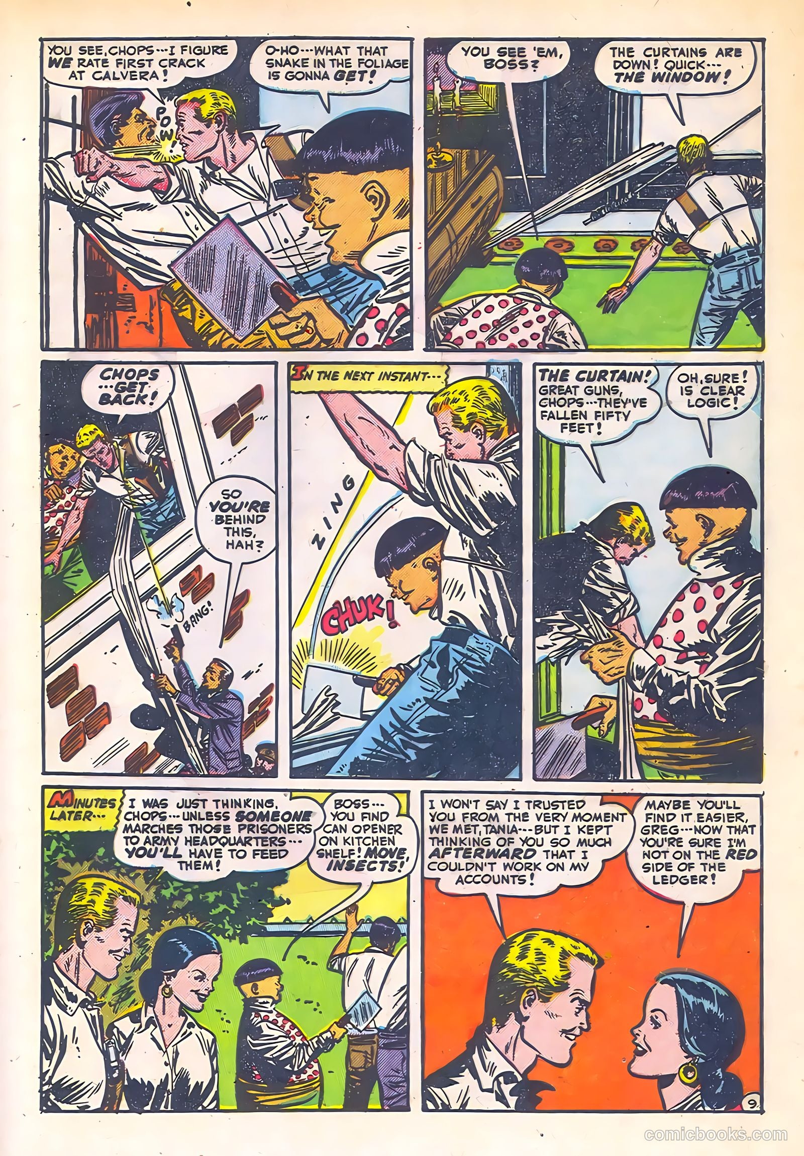 Spy-Hunters #3 (1949) — page 49 of 52