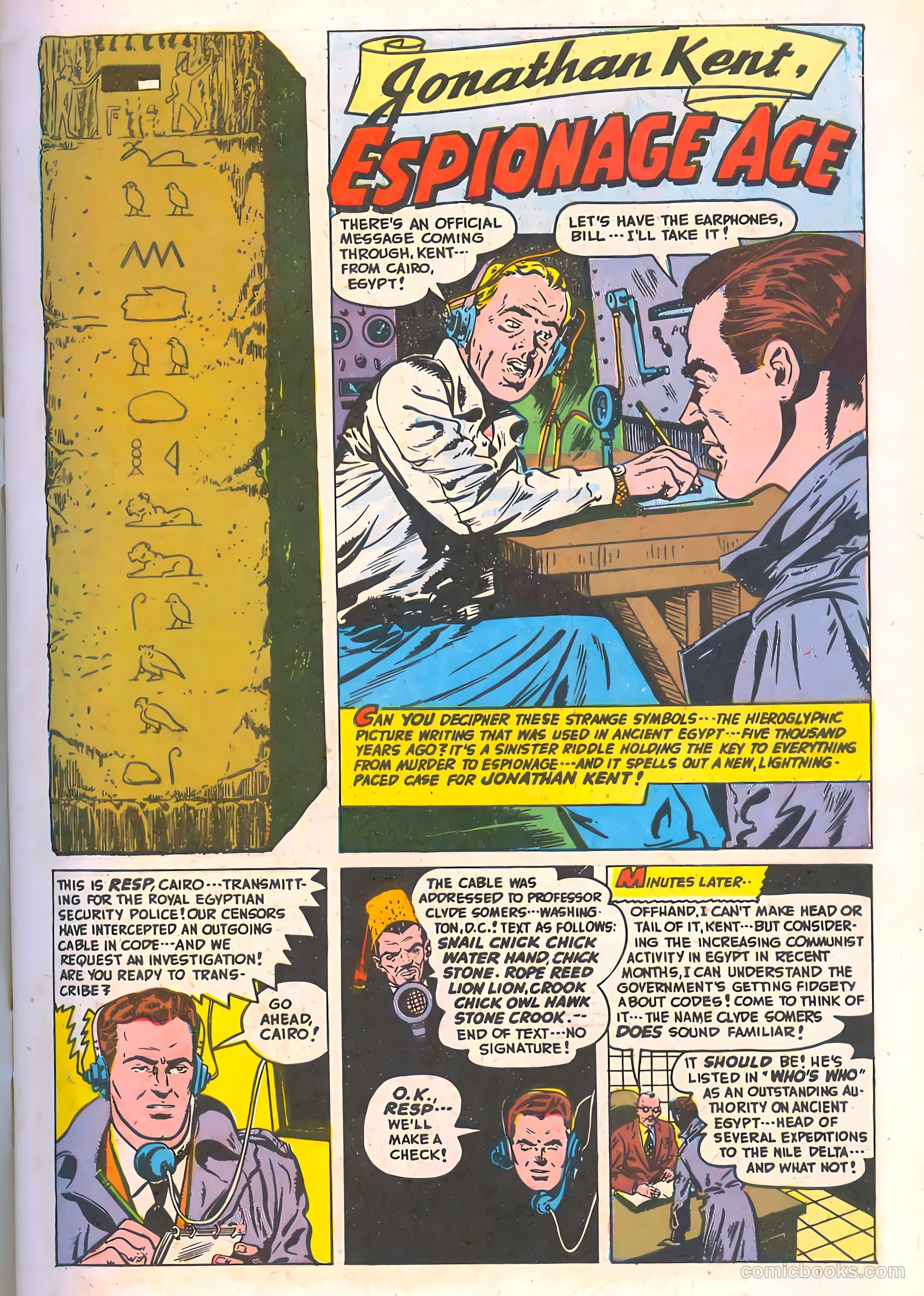 Spy-Hunters #4 (1950) — page 3 of 52