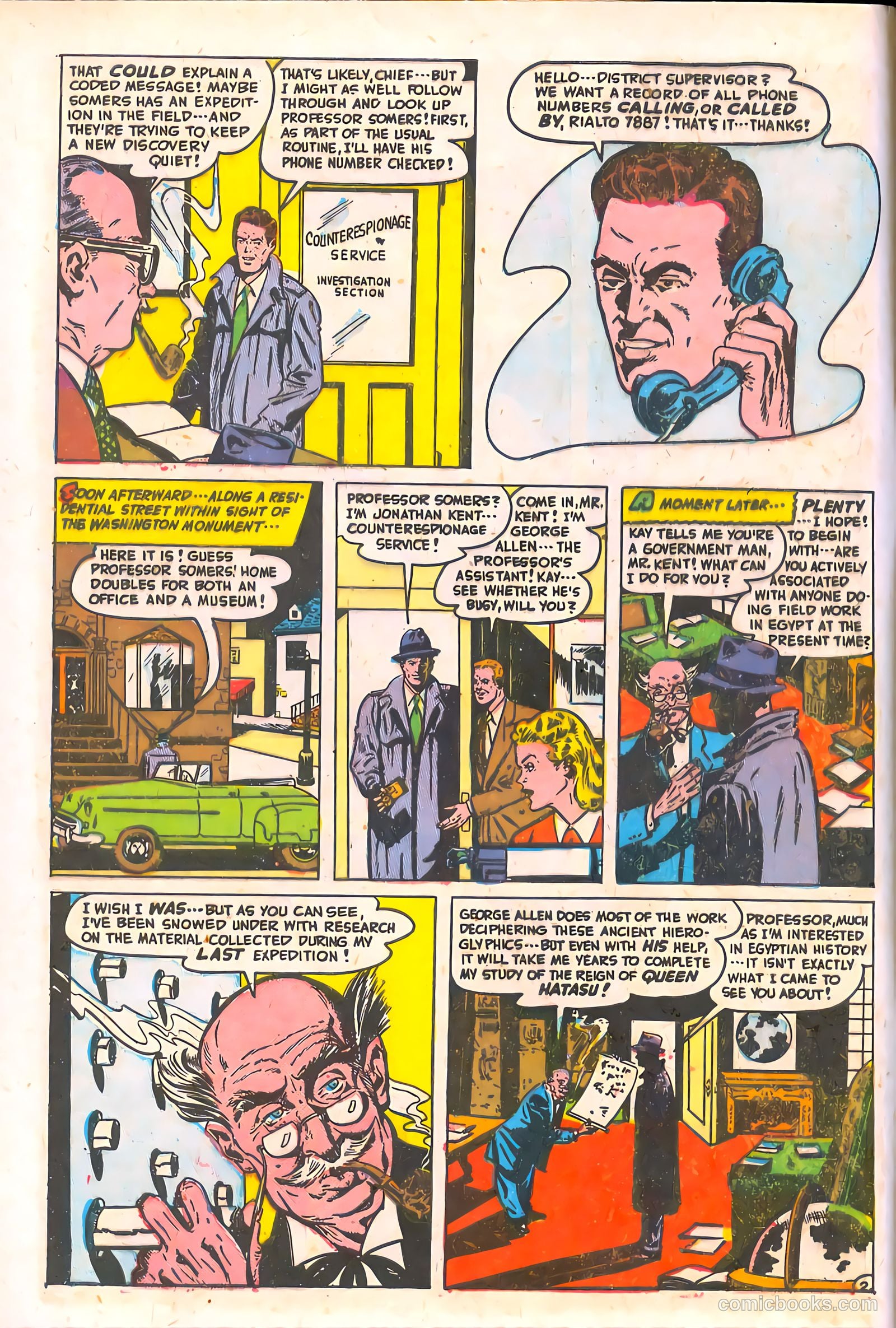 Spy-Hunters #4 (1950) — page 4 of 52