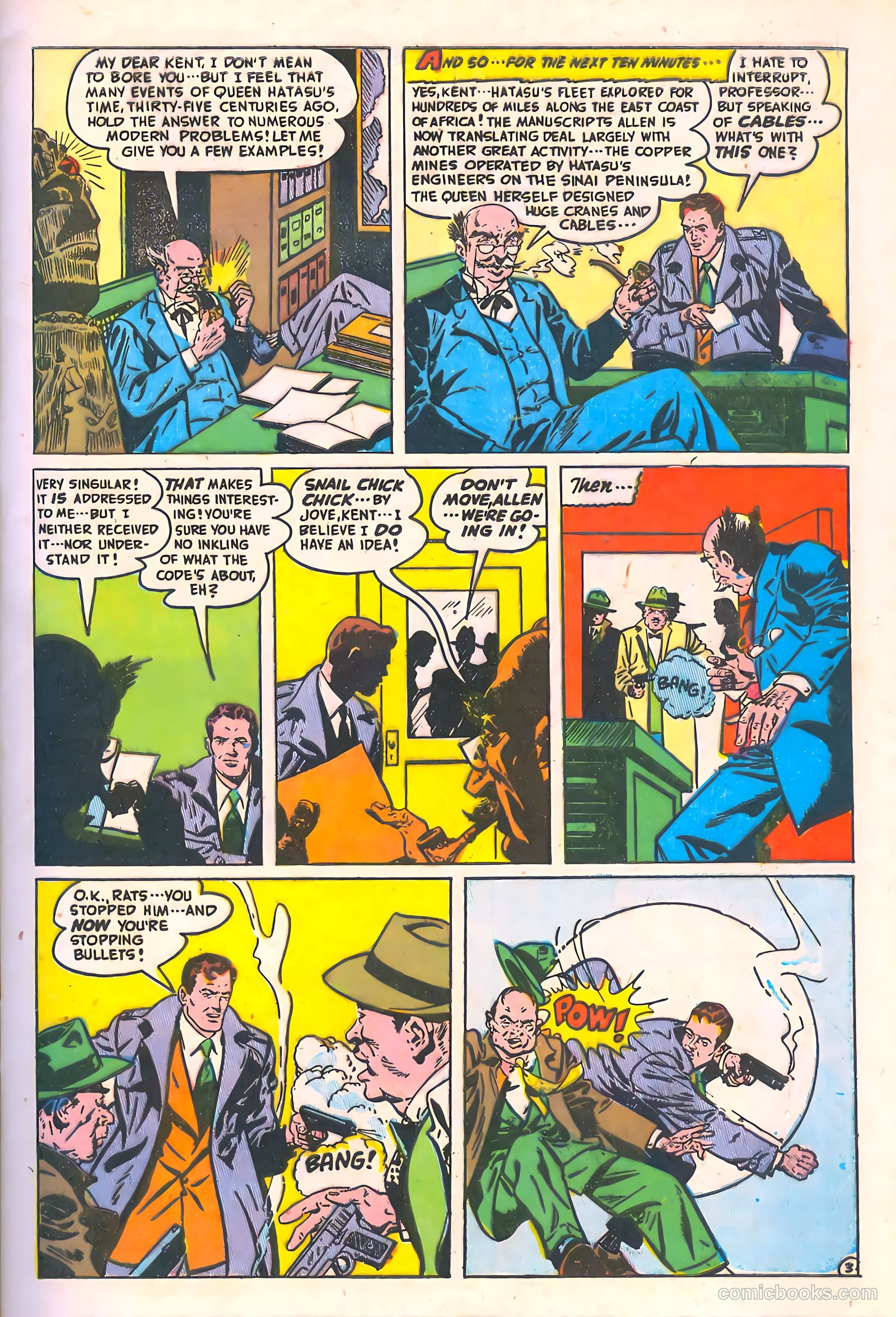 Spy-Hunters #4 (1950) — page 5 of 52