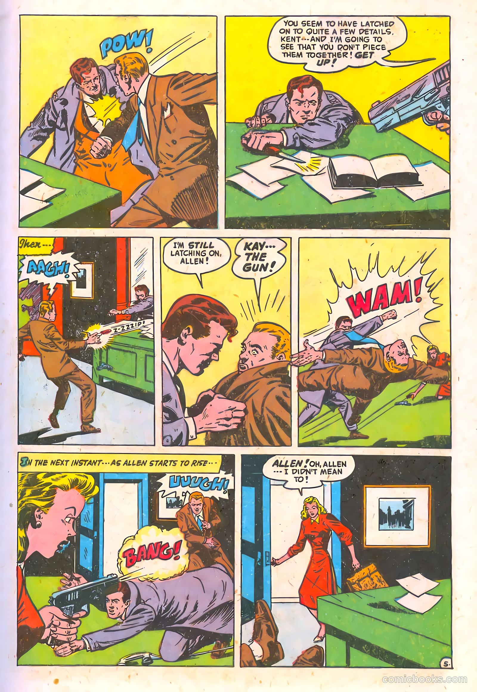Spy-Hunters #4 (1950) — page 7 of 52