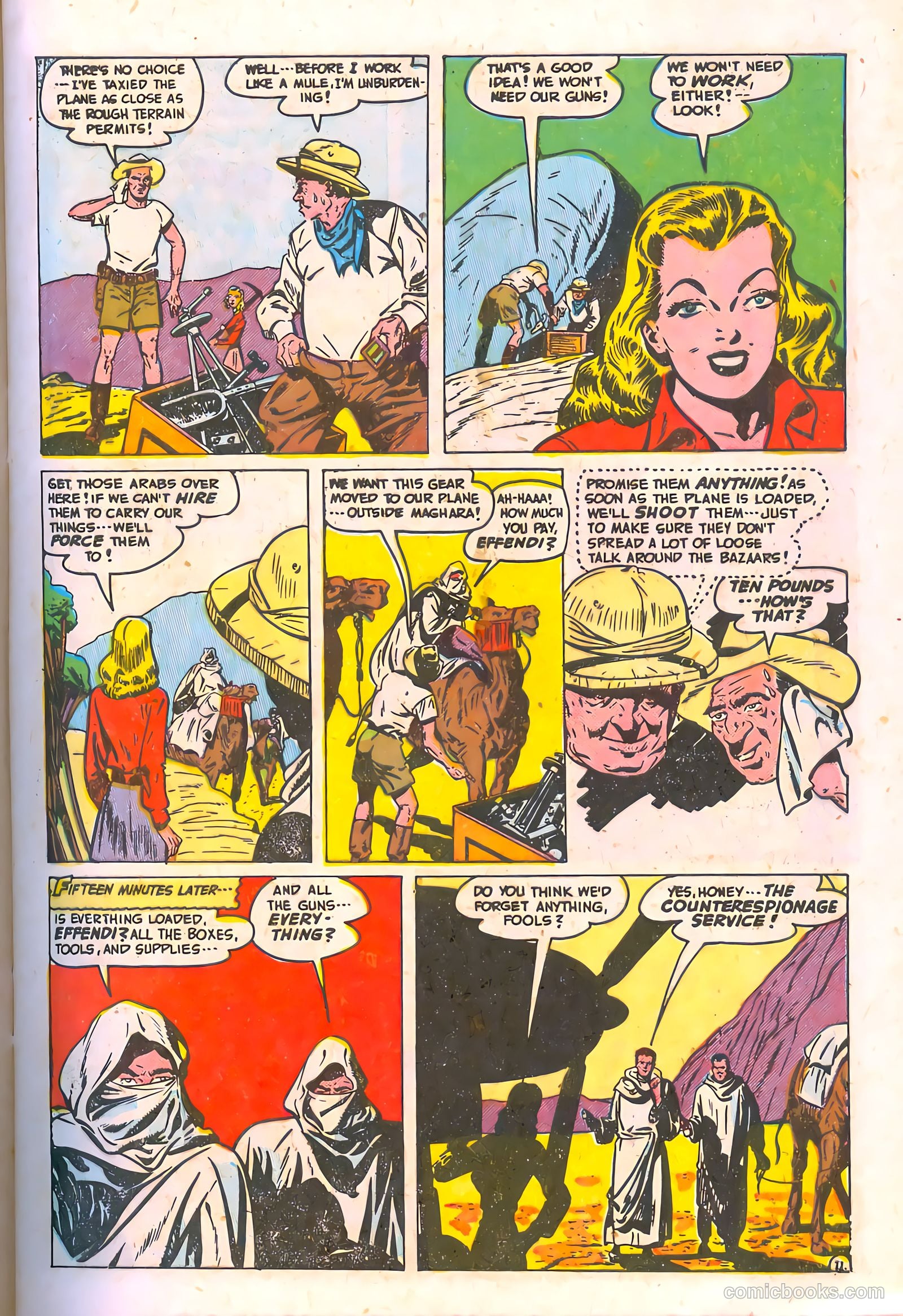 Spy-Hunters #4 (1950) — page 13 of 52