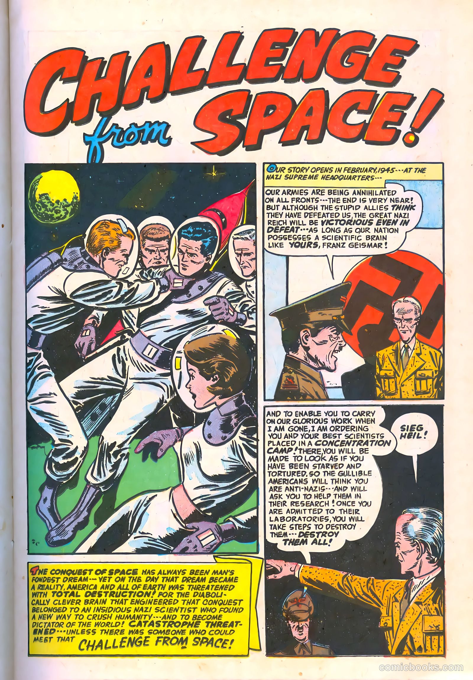 Spy-Hunters #4 (1950) — page 17 of 52