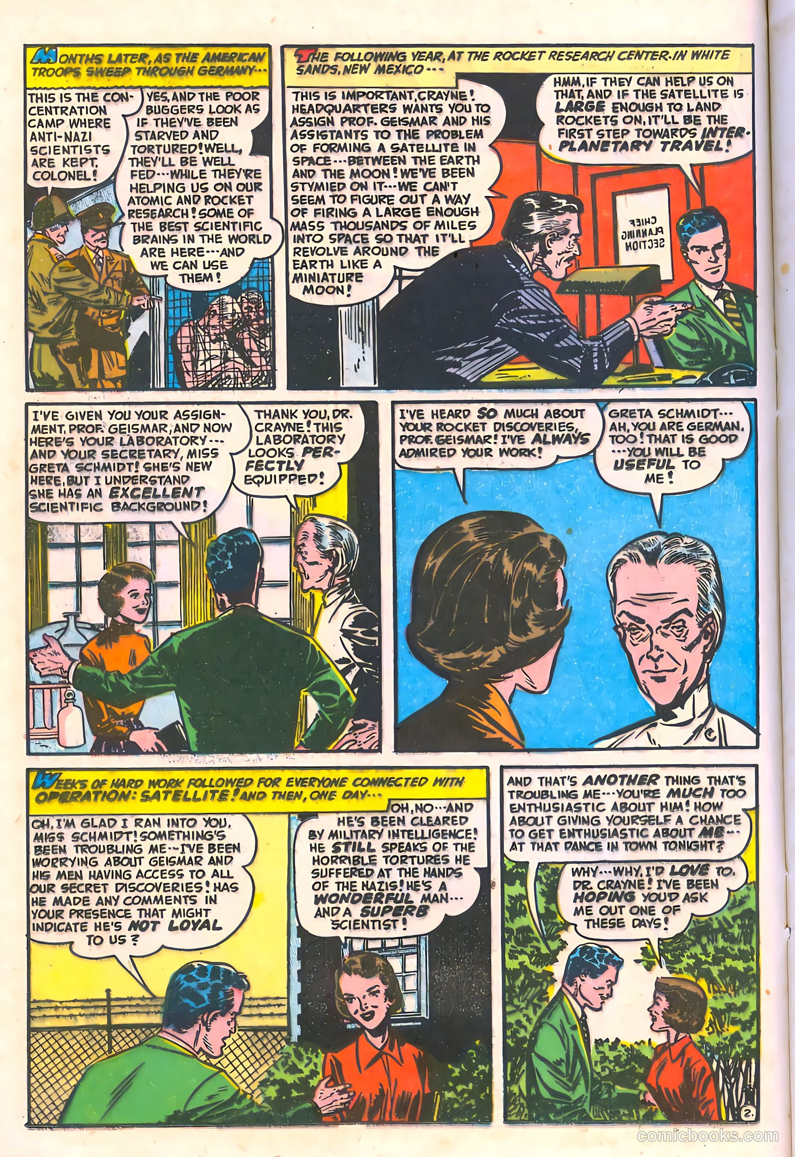 Spy-Hunters #4 (1950) — page 18 of 52