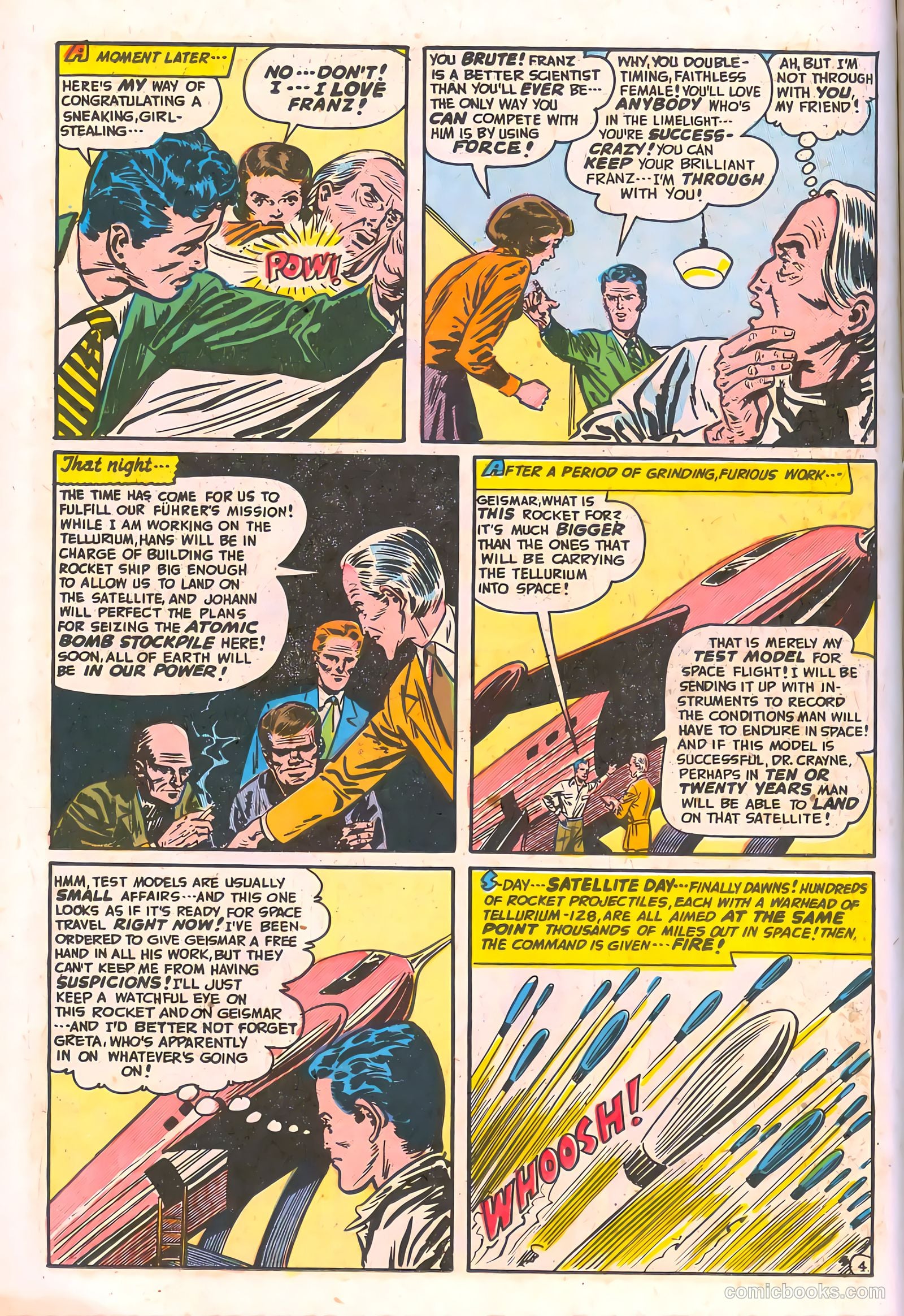 Spy-Hunters #4 (1950) — page 20 of 52