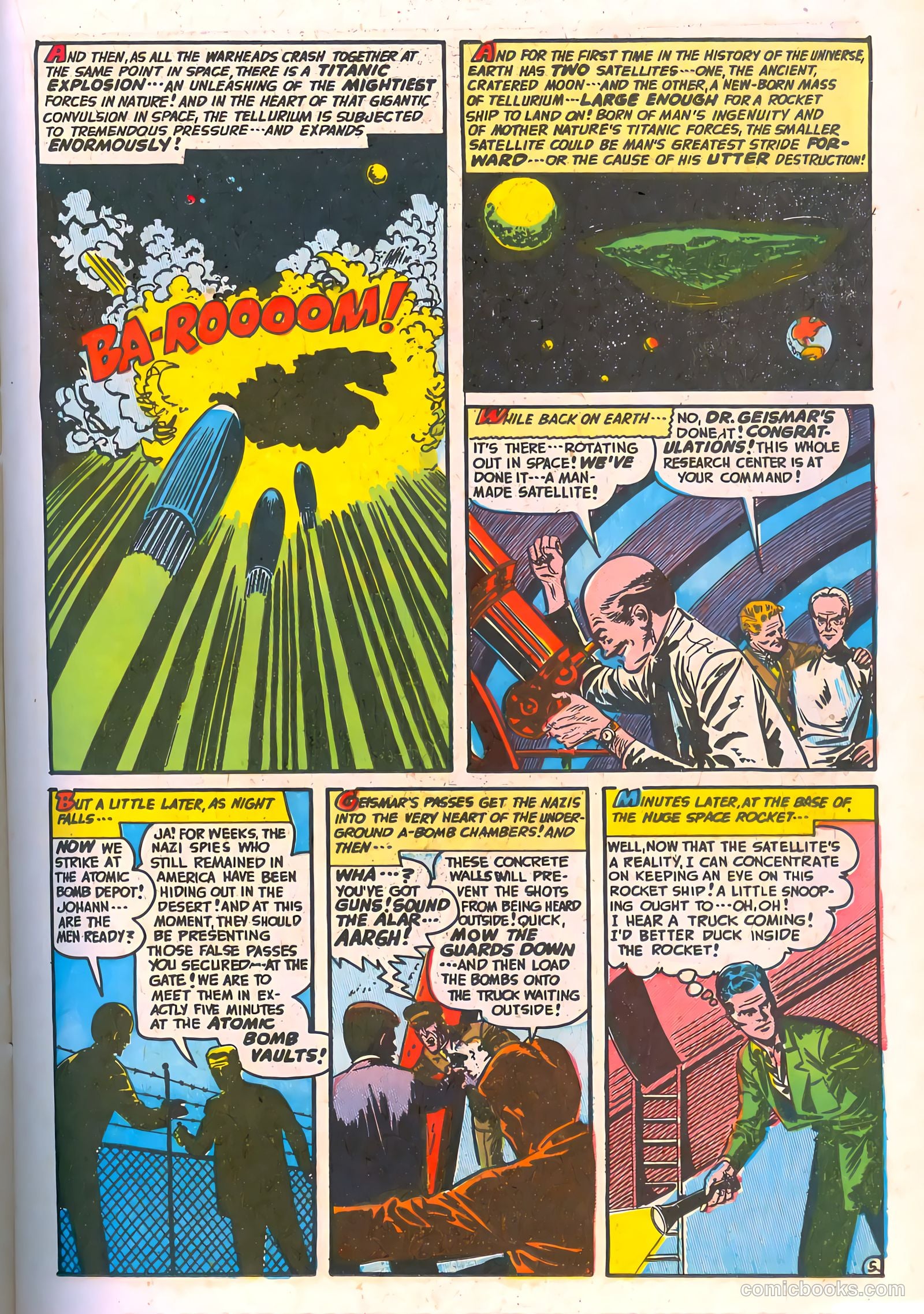 Spy-Hunters #4 (1950) — page 21 of 52