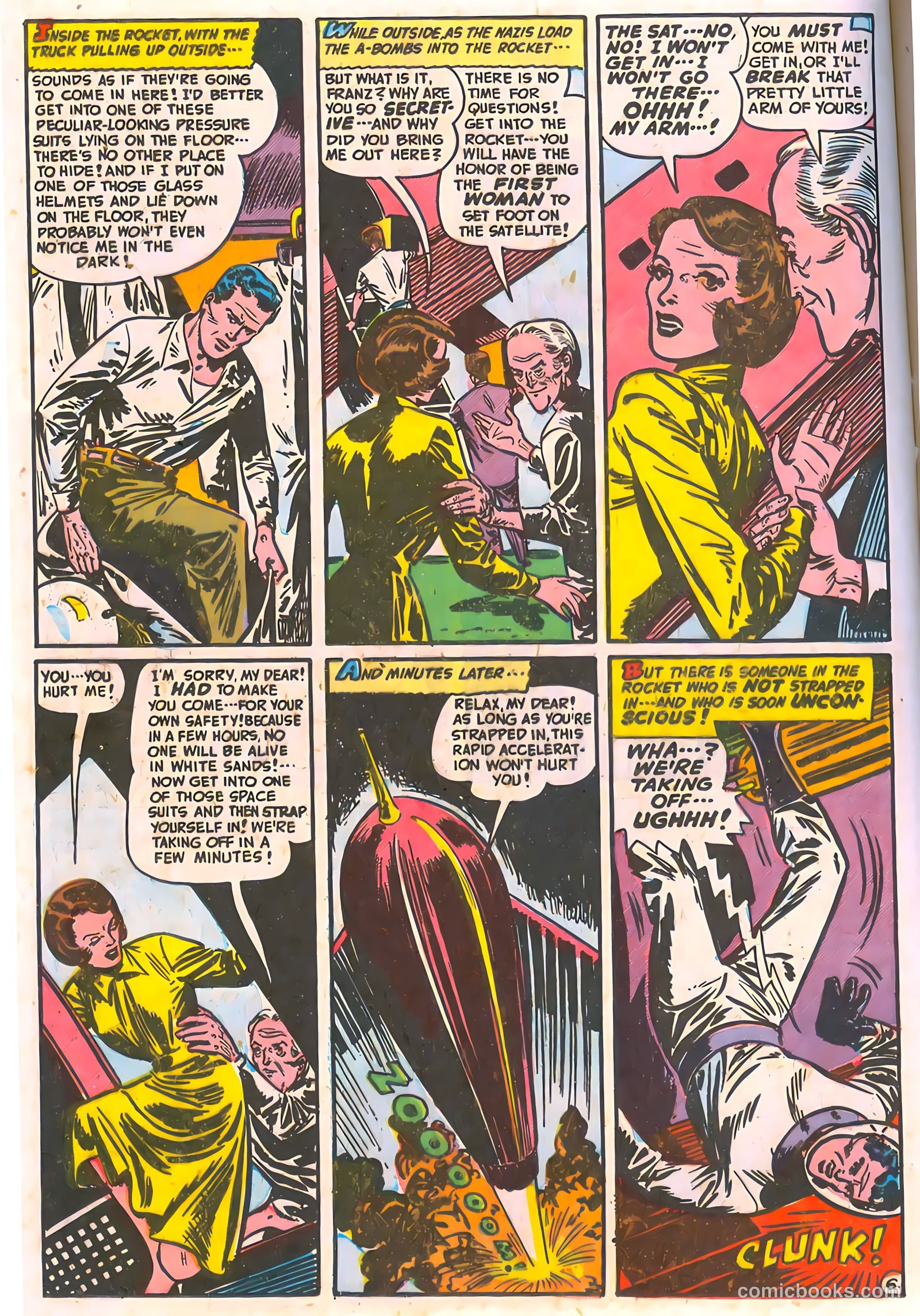 Spy-Hunters #4 (1950) — page 22 of 52