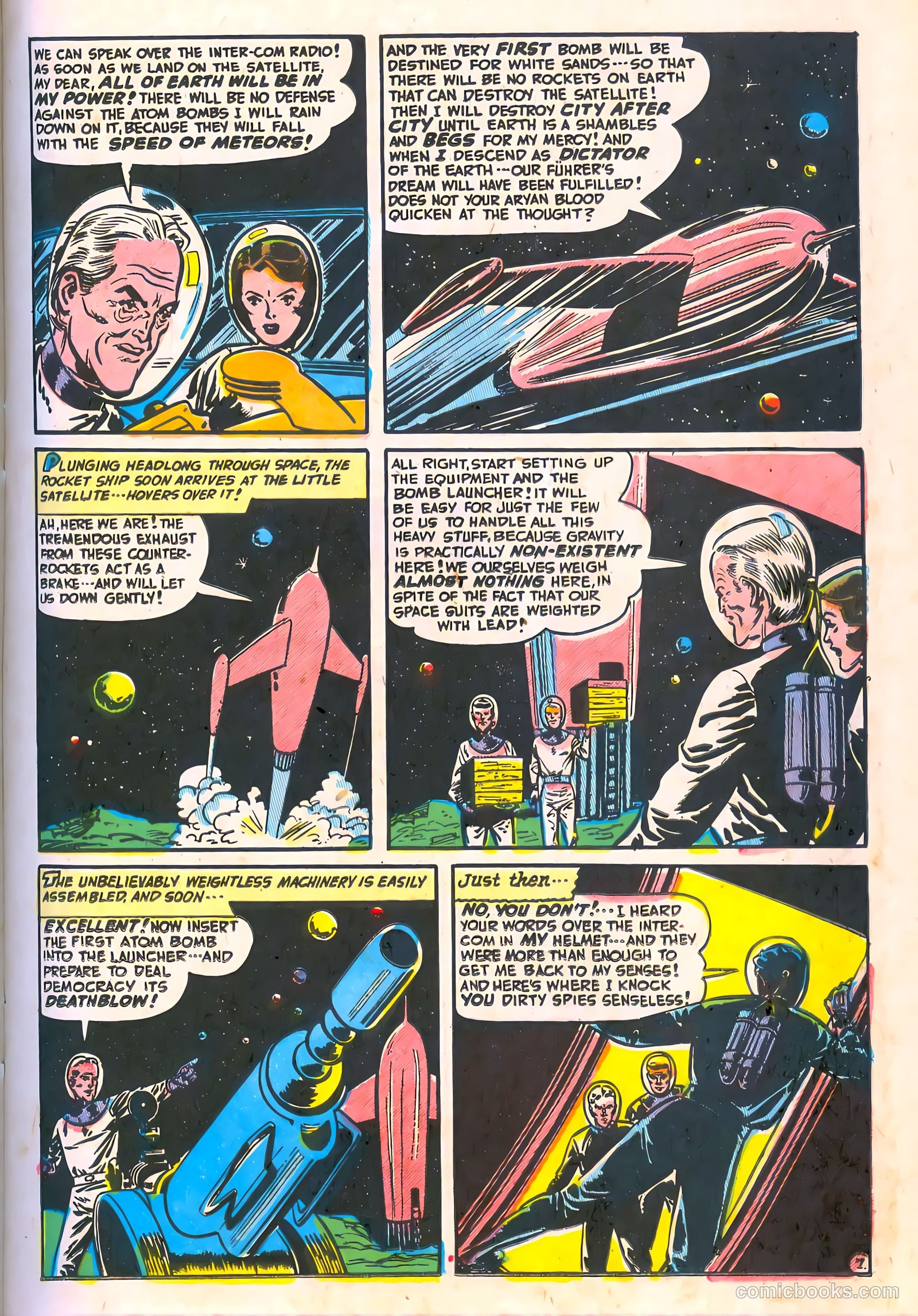 Spy-Hunters #4 (1950) — page 23 of 52