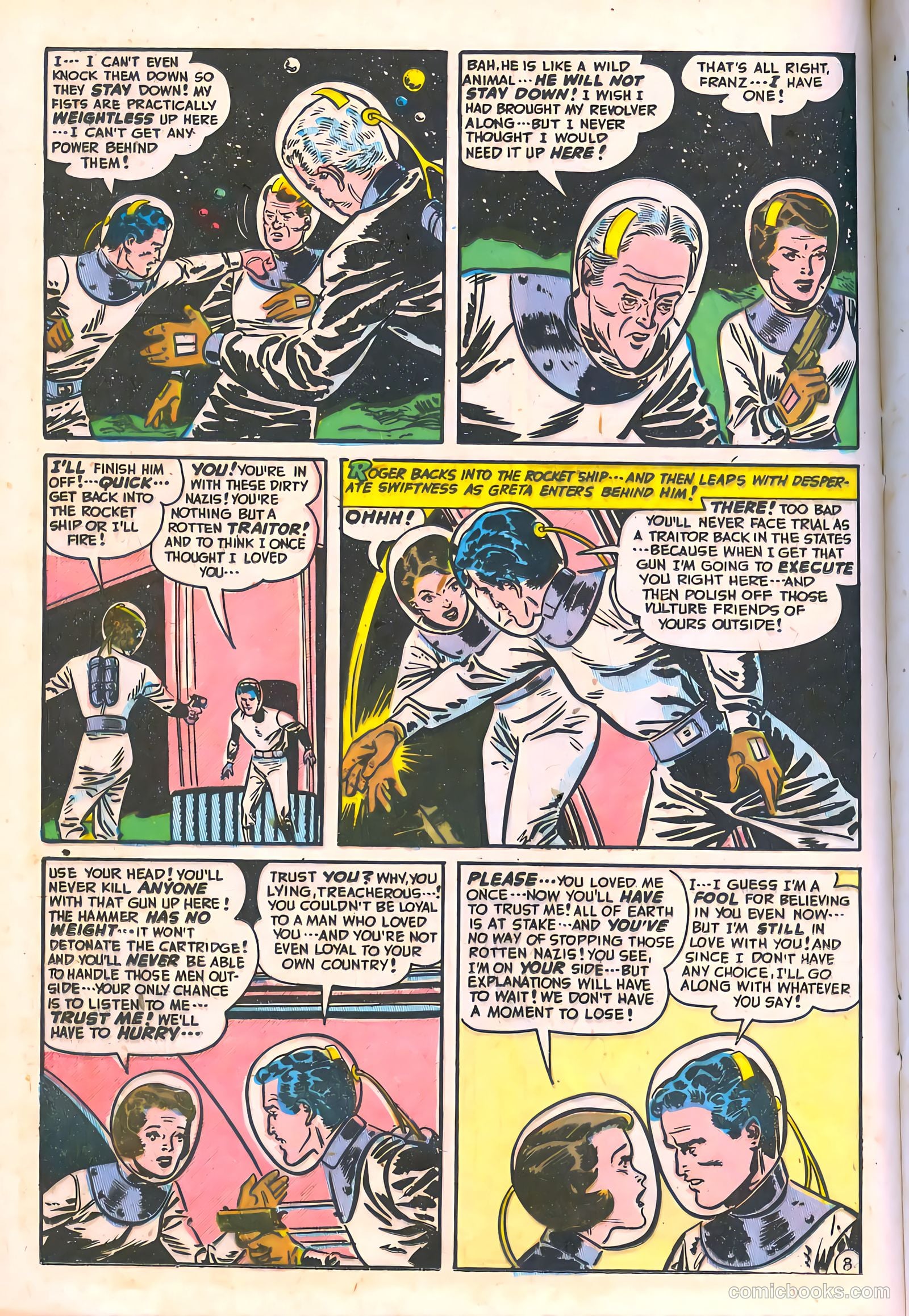 Spy-Hunters #4 (1950) — page 24 of 52