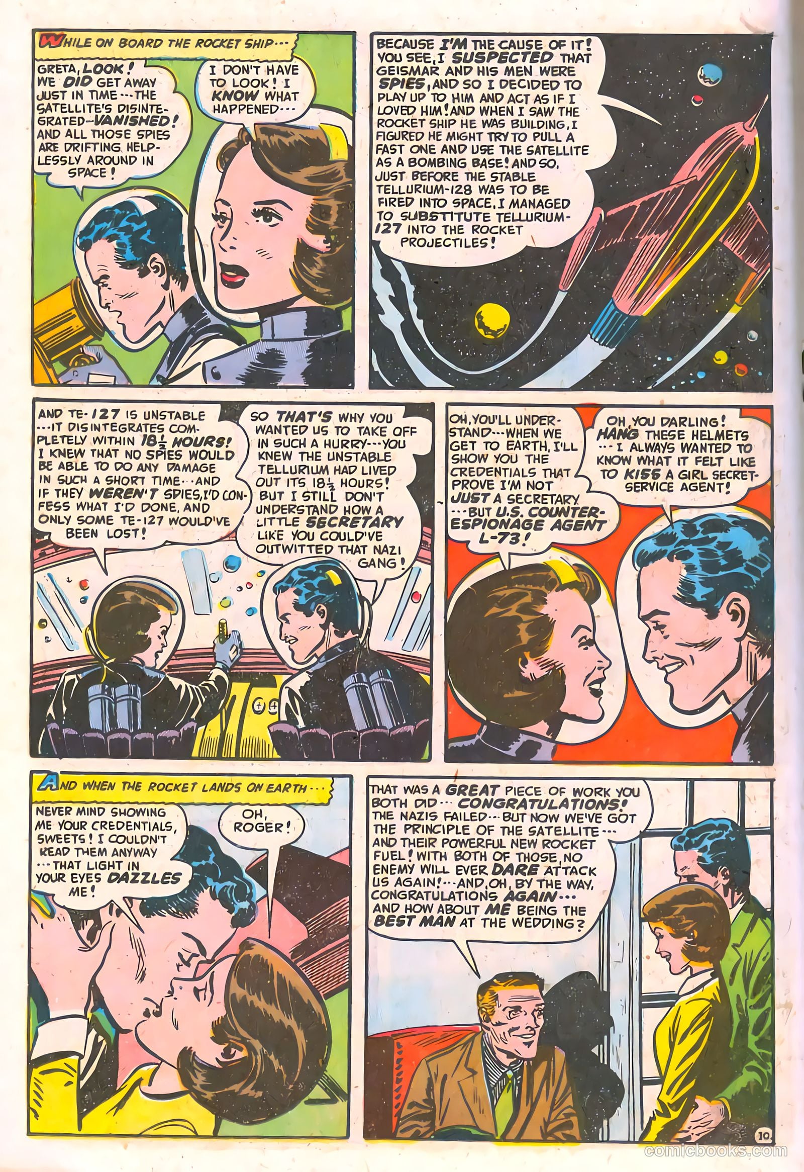 Spy-Hunters #4 (1950) — page 26 of 52