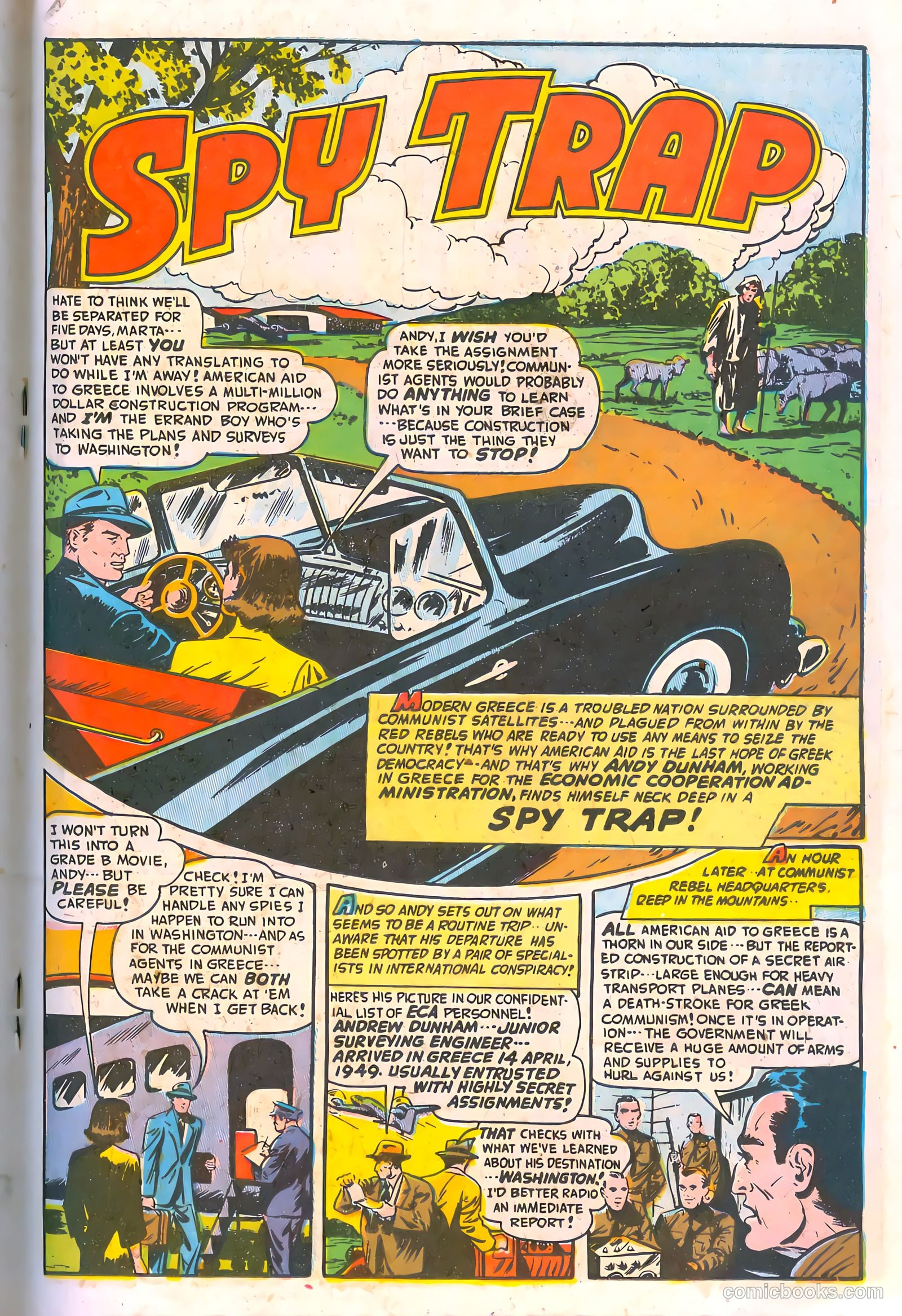 Spy-Hunters #4 (1950) — page 27 of 52