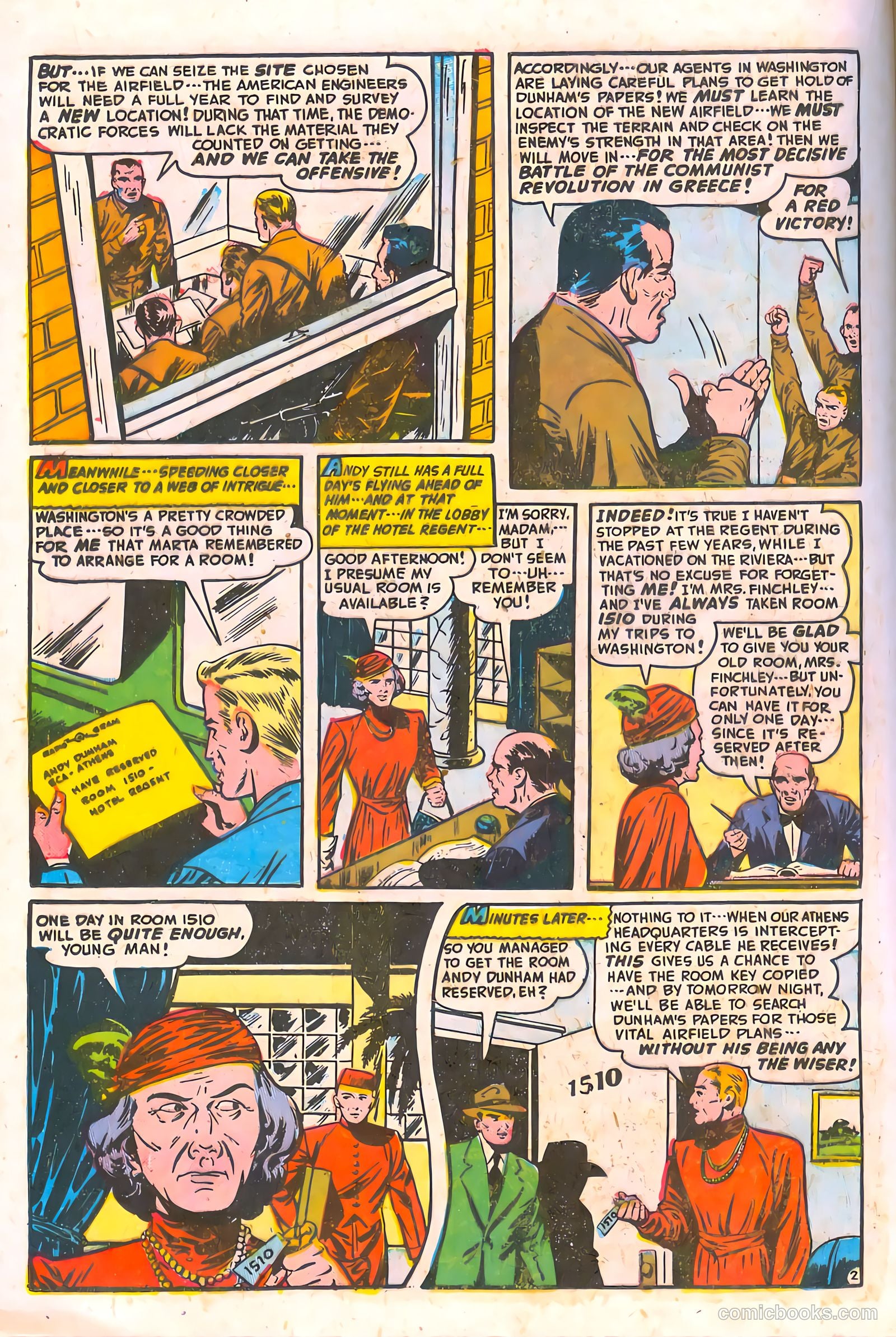 Spy-Hunters #4 (1950) — page 28 of 52