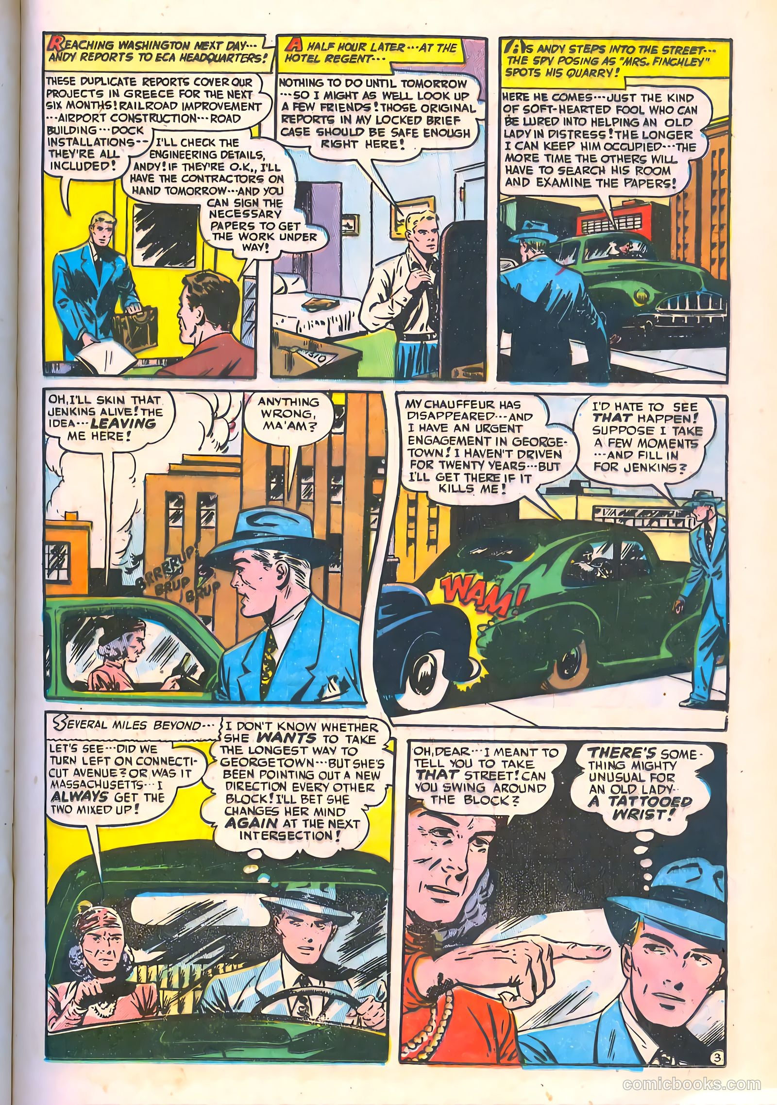 Spy-Hunters #4 (1950) — page 29 of 52