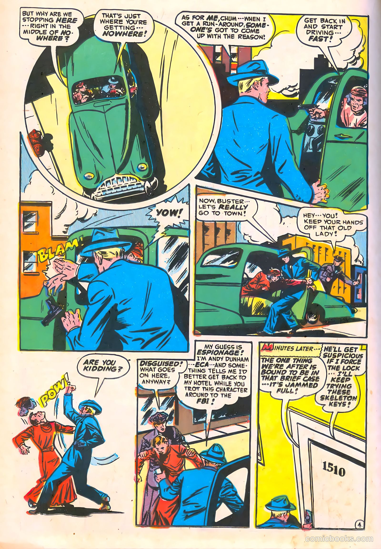 Spy-Hunters #4 (1950) — page 30 of 52